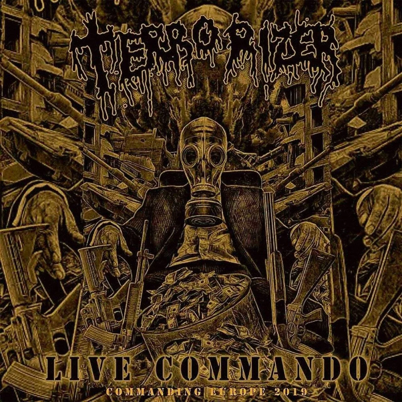 TERRORIZER - [ 2019 (2022) ] - Live Commando (Commanding EU 2019) - [ FLAC 16-Bit 44.1 kHz ] ** Deathgrind/Death/Grindcore - U.S.A.
