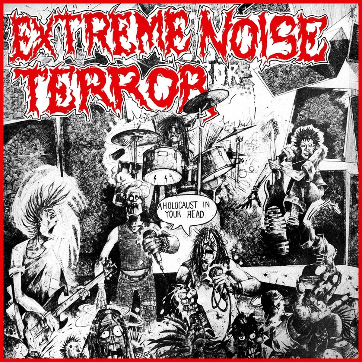 EXTREME NOISE TERROR - [ 1988 (1991) ] - A Holocaust In Your Head (Toy's Factory Records, Tokyo, Japan 1991) - [ FLAC 16-Bit 44.1 kHz ]