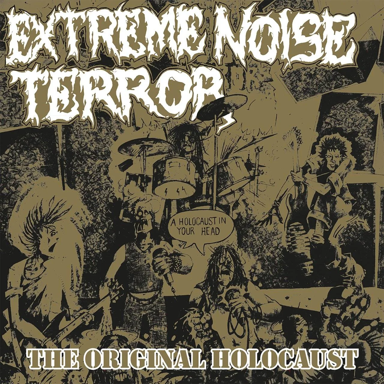 EXTREME NOISE TERROR - [ 2022 ] - Holocaust In Your Head - The Original Holocaust - [ FLAC 16-Bit 44.1 kHz ]