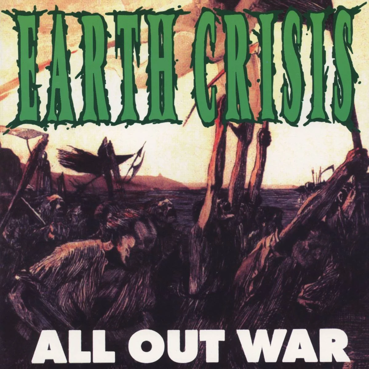 EARTH CRISIS - [ 1992 ] - All Out War - [ FLAC 16-Bit 44.1 kHz ] ** Metalcore/NYHC/Hardcore Punk - U.S.A. (Syracuse, N.Y.)