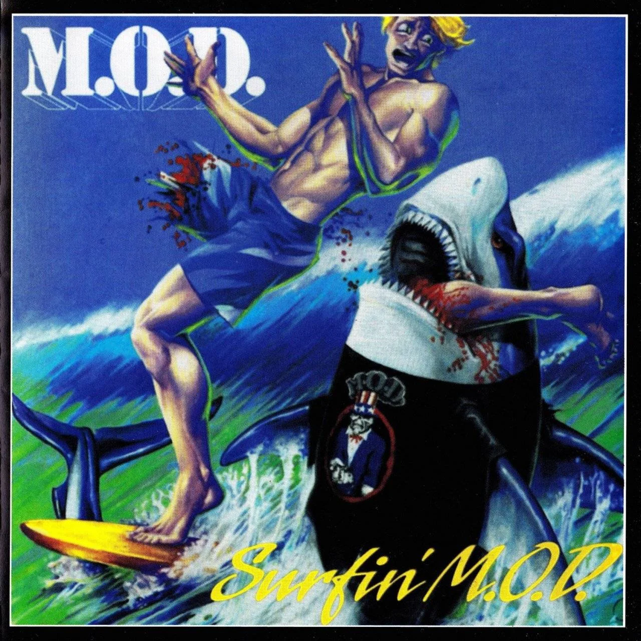 M.O.D. (Method Of Destruction) - [ 1988 ] - Surfin' M.O.D. - [ FLAC 16-Bit 44.1 kHz ] ** Thrash/Crossover/Hardcore - U.S.A. (N.Y. / TX)
