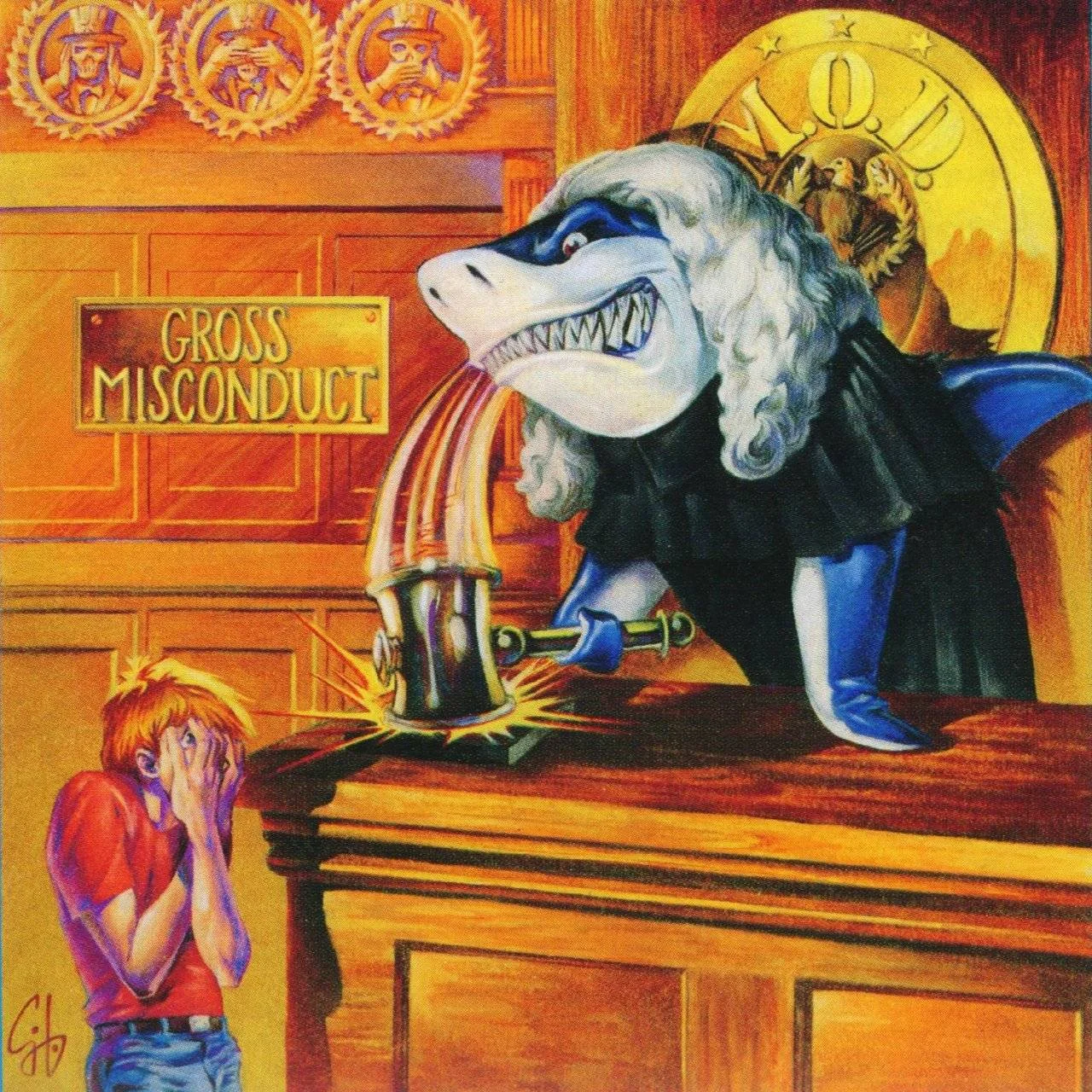 M.O.D. (Method Of Destruction) - [ 1989 ] - Gross Misconduct - [ FLAC 16-Bit 44.1 kHz ] ** Thrash/Crossover/Hardcore - U.S.A. (N.Y. / TX)