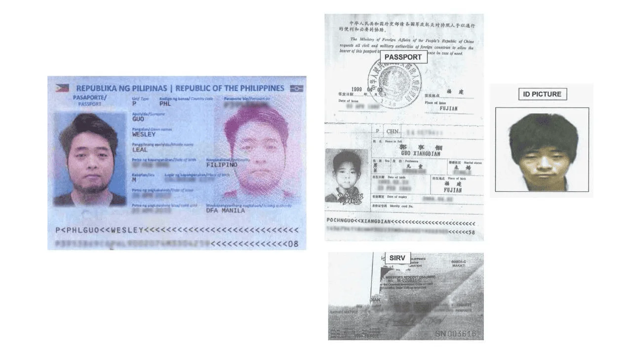 Chinese Mayor Guo Hua Ping's (aka Alice Guo) brother is actually Chinese national Guo Xiang Dian