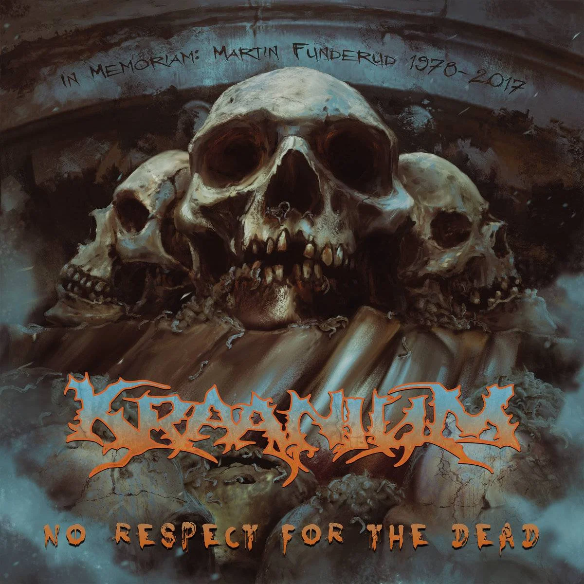 KRAANIUM - [ 2002 (2021) ] - No Respect For The Dead (Reissue) - [ FLAC 16-Bit 44.1 kHz ] ** Brutal Death/Slamming Brutal Death - Norway