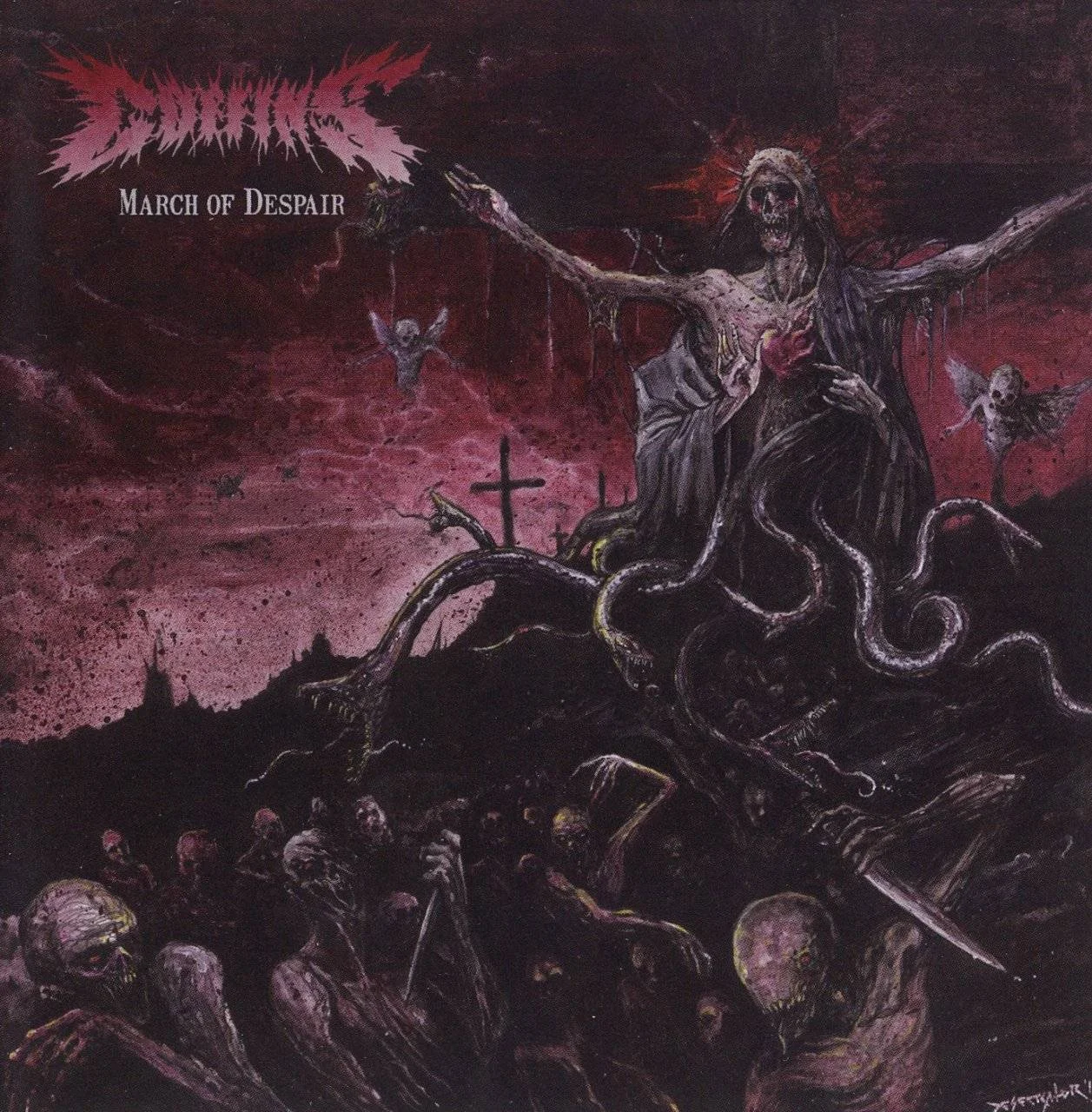 COFFINS - [ 2012 ] - March Of Despair (EP, Hammerheart Records #HHR2012-16) - [ FLAC 16-Bit 44.1 kHz ] ** Death/Doom - Japan (Tokyo)