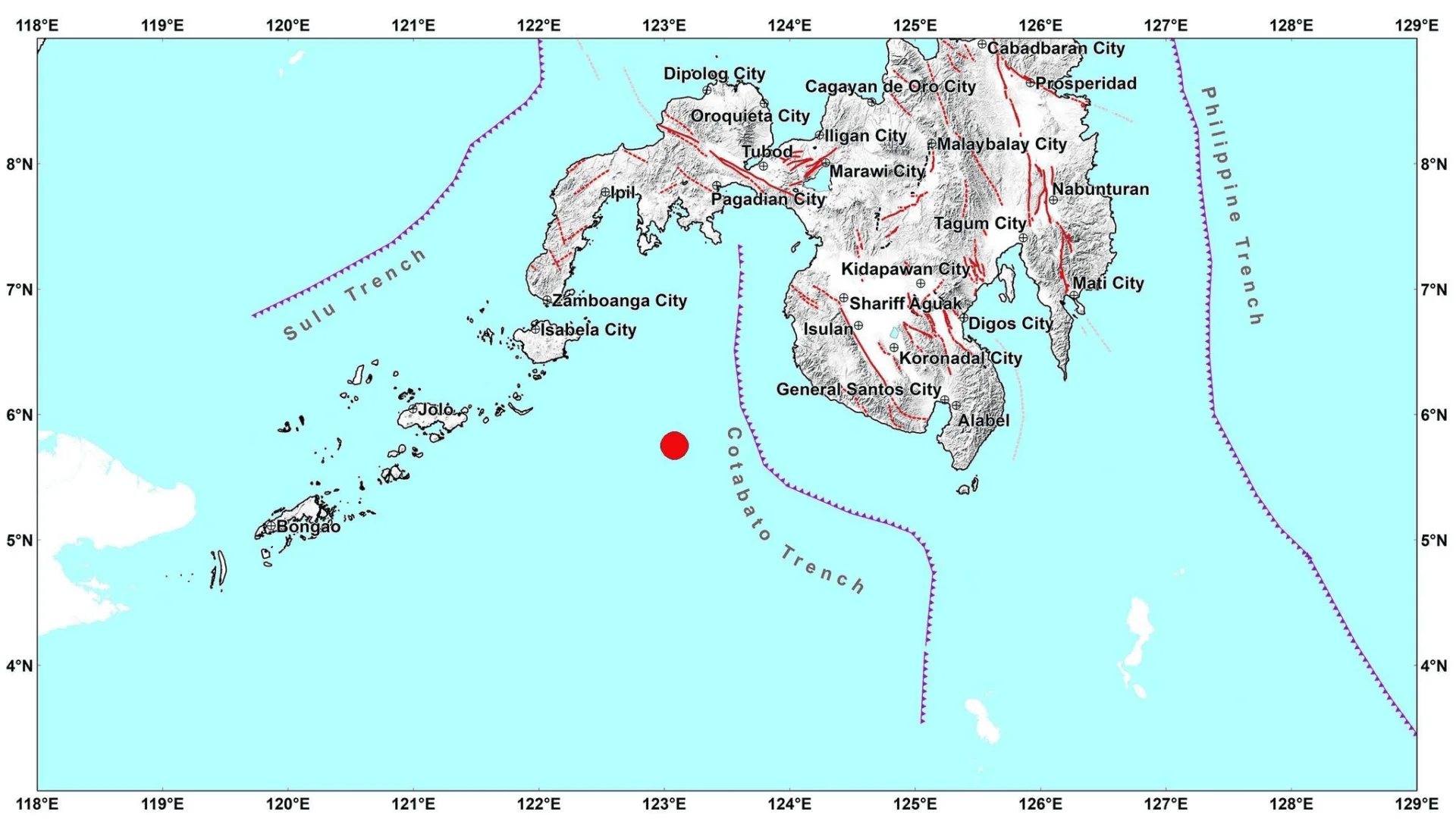 Magnitude 6.7 Earthquake strikes Mindanao, Philippines 2024-Jul-11 10:30AM