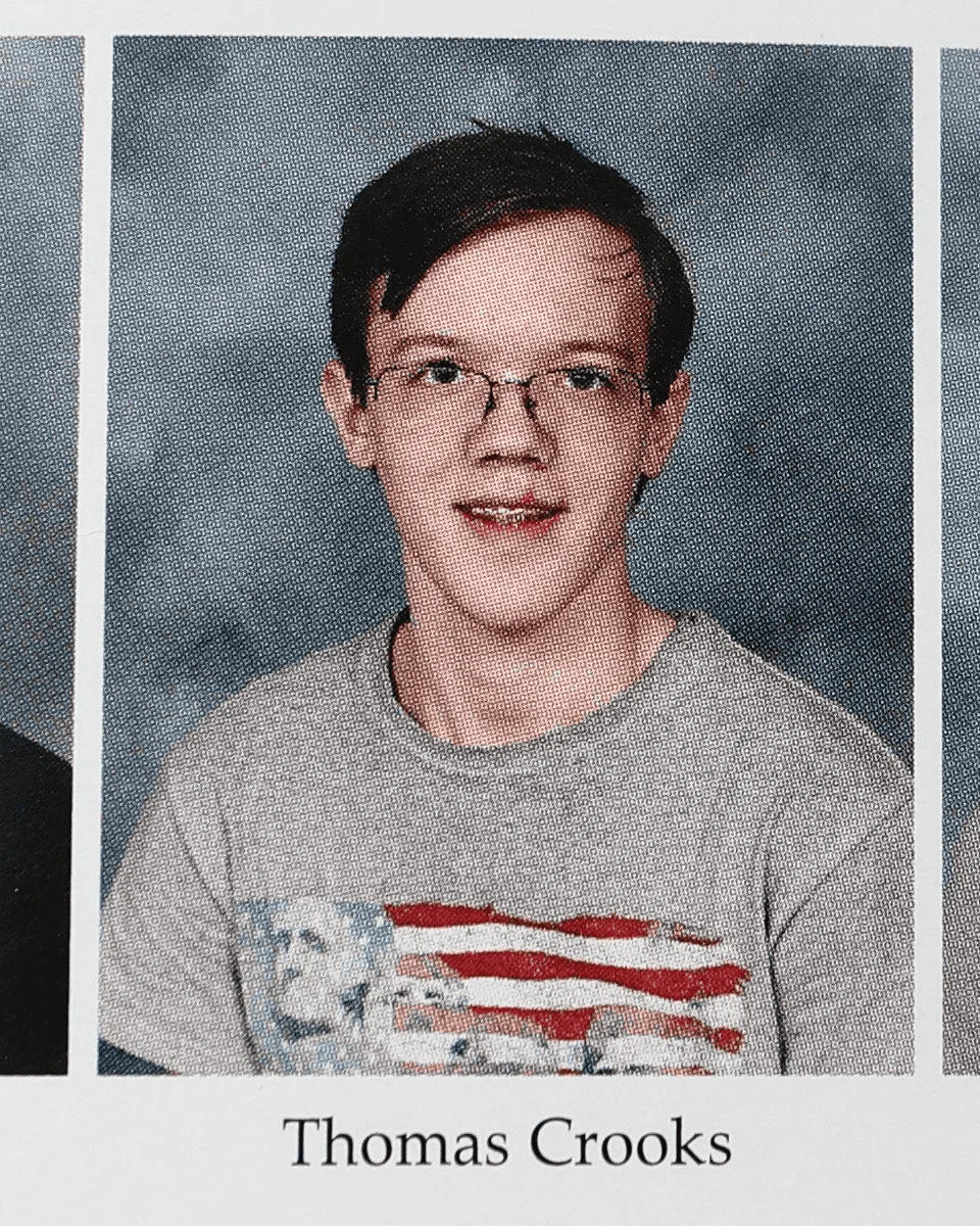 A 2020 high school yearbook shows the photo of Thomas Matthew Crooks, named by the FBI as the subject involved in the attempted assassination of former US President Donald Trump, in Bethel Park, Pennsylvania, US July 14, 2024. REUTERS/Aaron Josefczyk
