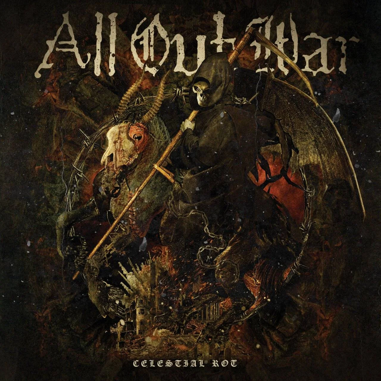[ Hi-Res TR24 OF ] - ALL OUT WAR - [ 2023 ] - Celestial Rot - [ FLAC 24-Bit 48.0 kHz ] ** NYHC/Metalcore/Thrash/Crossover - U.S.A. (Newburgh, N.Y.)