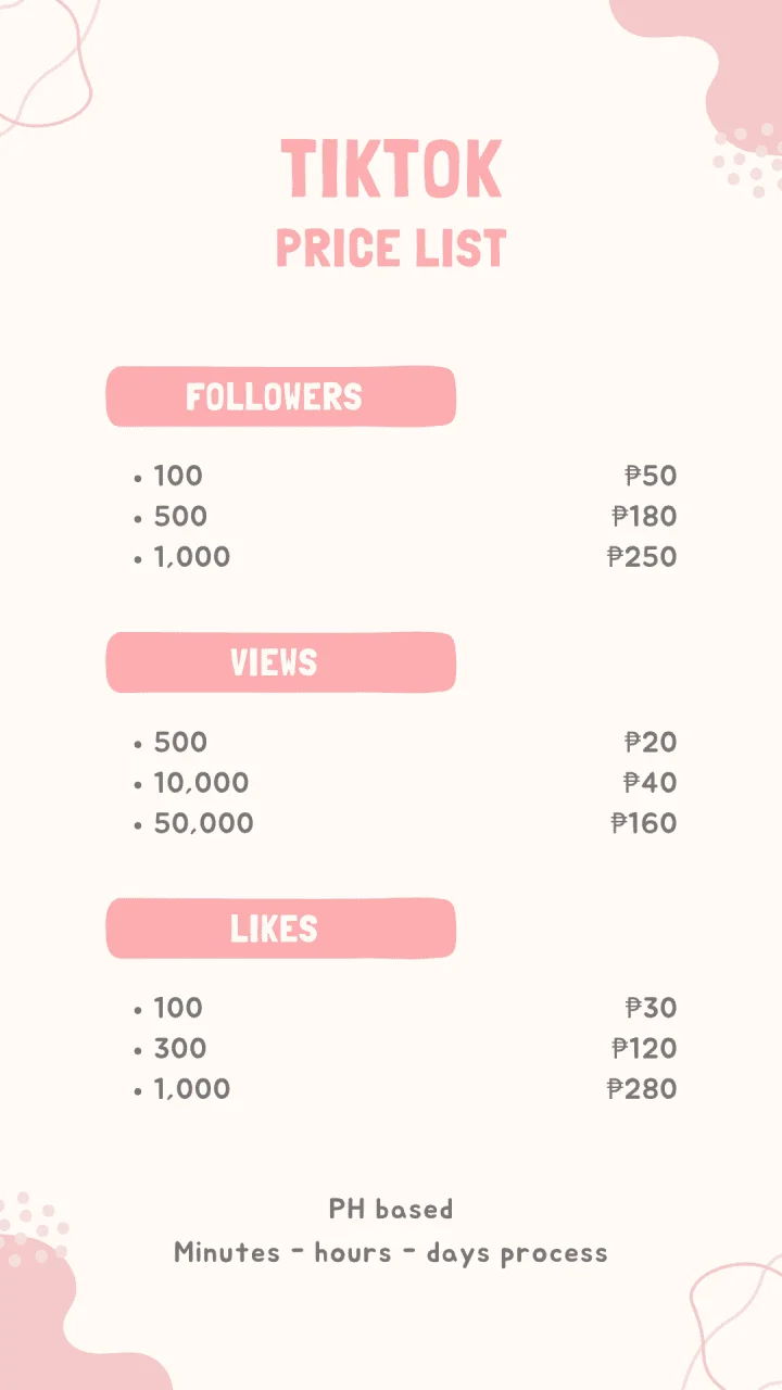 Beige and Pink Abstract Baby Care Price List.webp
