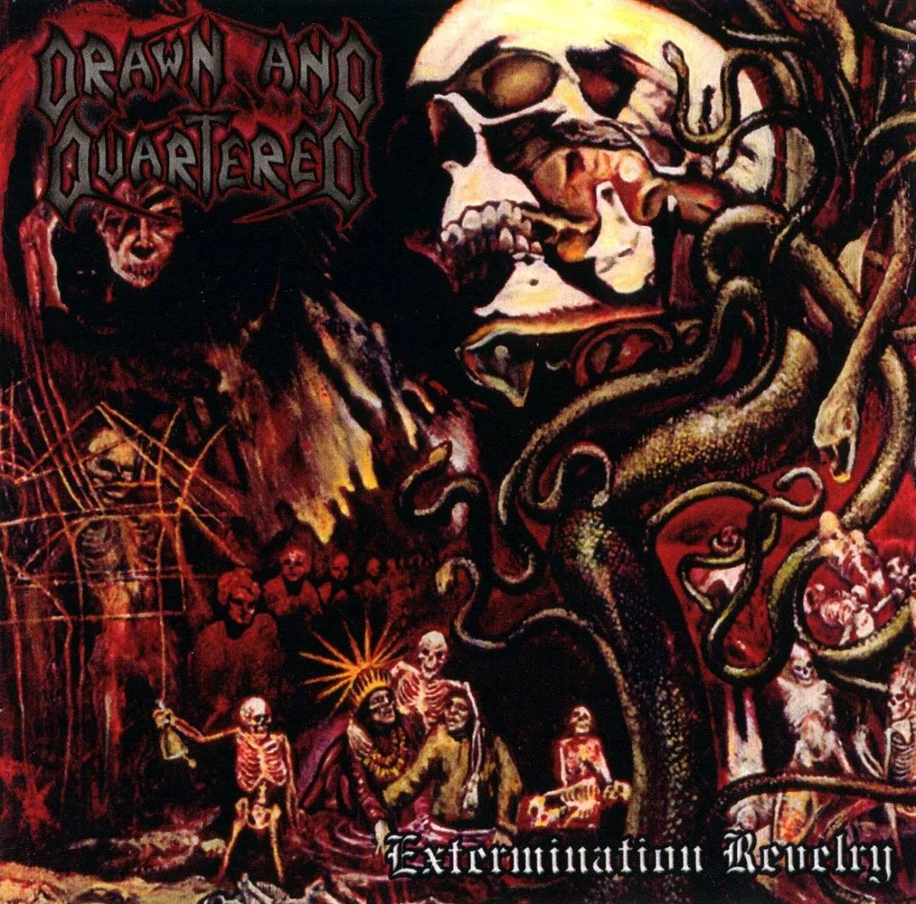 Drawn And Quartered - [ 2003 ] - Extermination Revelry - [ FLAC 16-Bit 44.1 kHz ] ** Death Metal - U.S.A. (Seattle, WA)