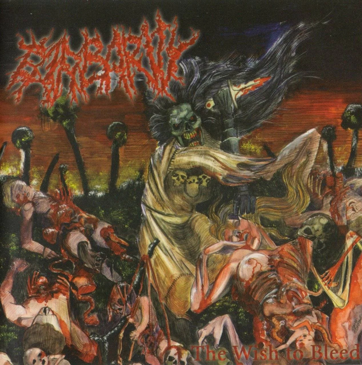 BARBARITY - [ 2003 ] - The Wish To Bleed - [ FLAC 16-Bit 44.1 kHz ] ** Brutal Death (E); Death/Grindcore (L) - Russia