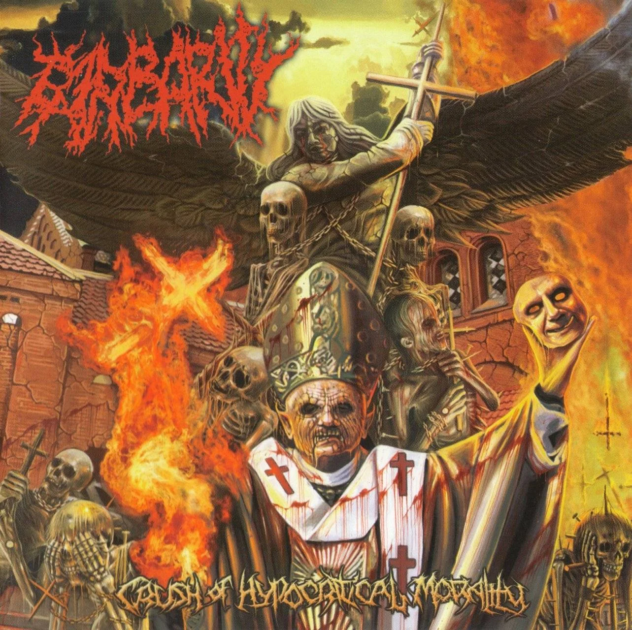 BARBARITY - [ 2015 ] - Crush Of Hypocritical Morality - [ FLAC 16-Bit 44.1 kHz ] ** Brutal Death (E); Death/Grindcore (L) - Russia