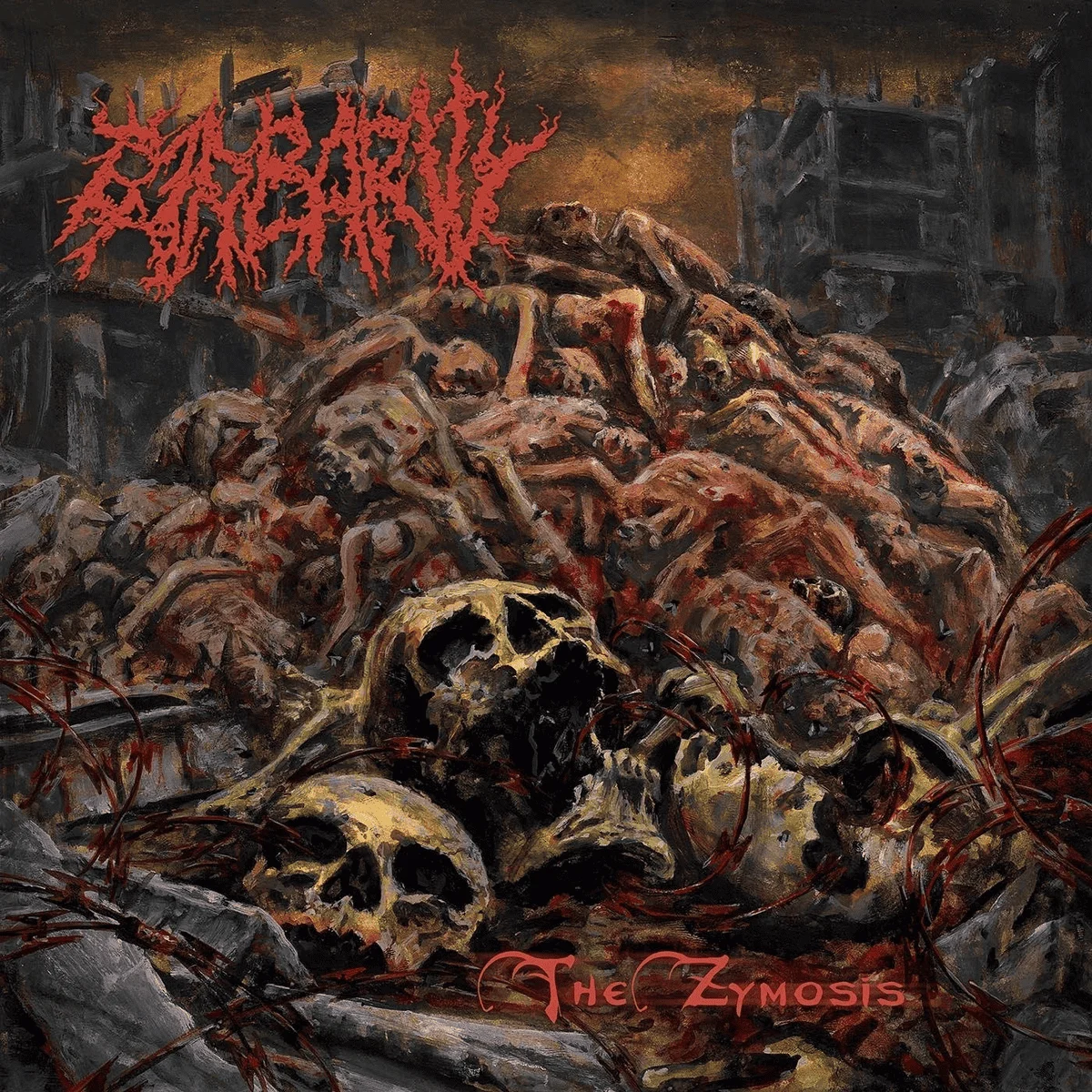 BARBARITY - [ 2020 ] - The Zymosis - [ FLAC 16-Bit 44.1 kHz ] ** Brutal Death (E); Death/Grindcore (L) - Russia