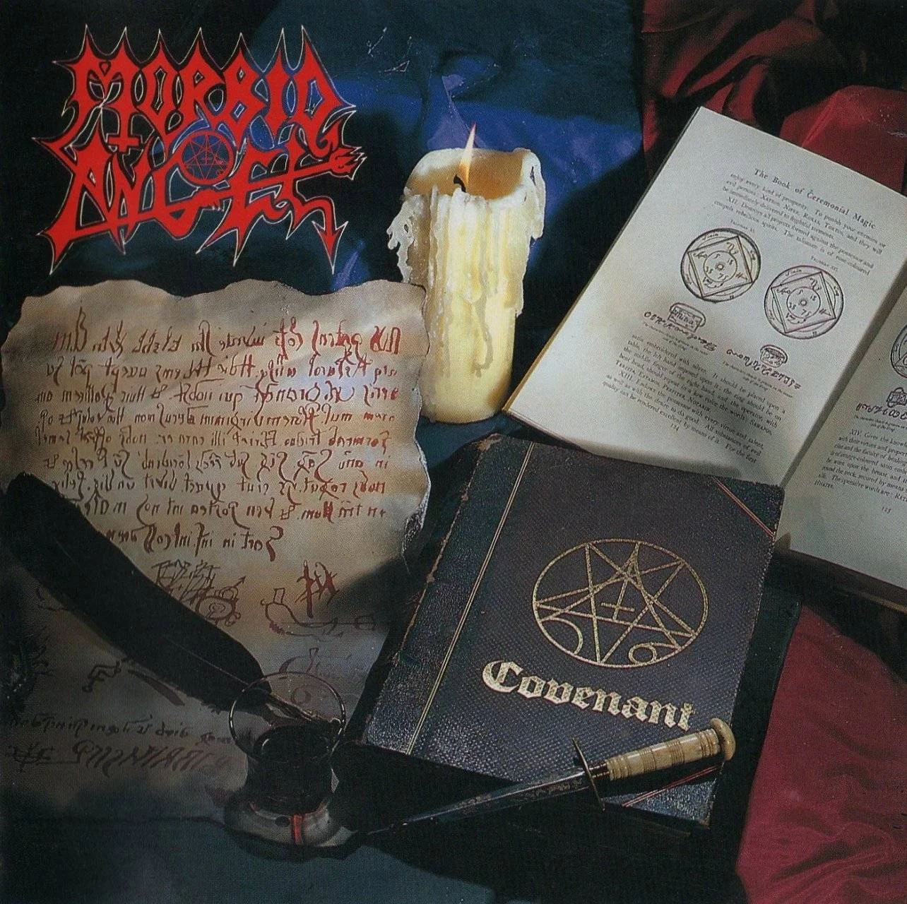 MORBID ANGEL - [ 1993 (1995) ] - Covenant (Victor, VICP-5643, Japan) (Remastered, Japanese First Pressing) ** Death Metal (OSDM)