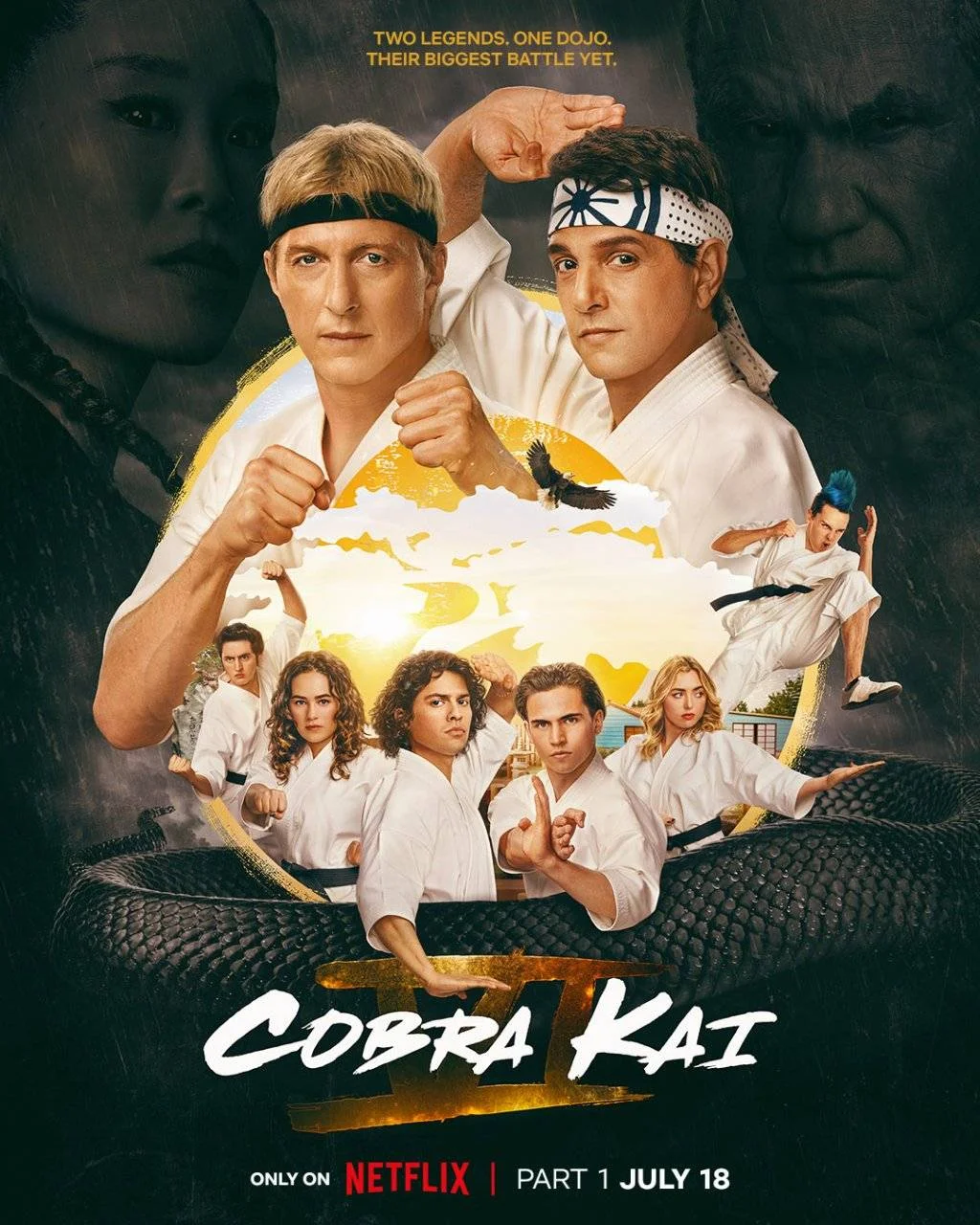 Cobra Kai Season 6 Part 1 Complete 720p WEB-DL 6CH x265 HEVC-PSA