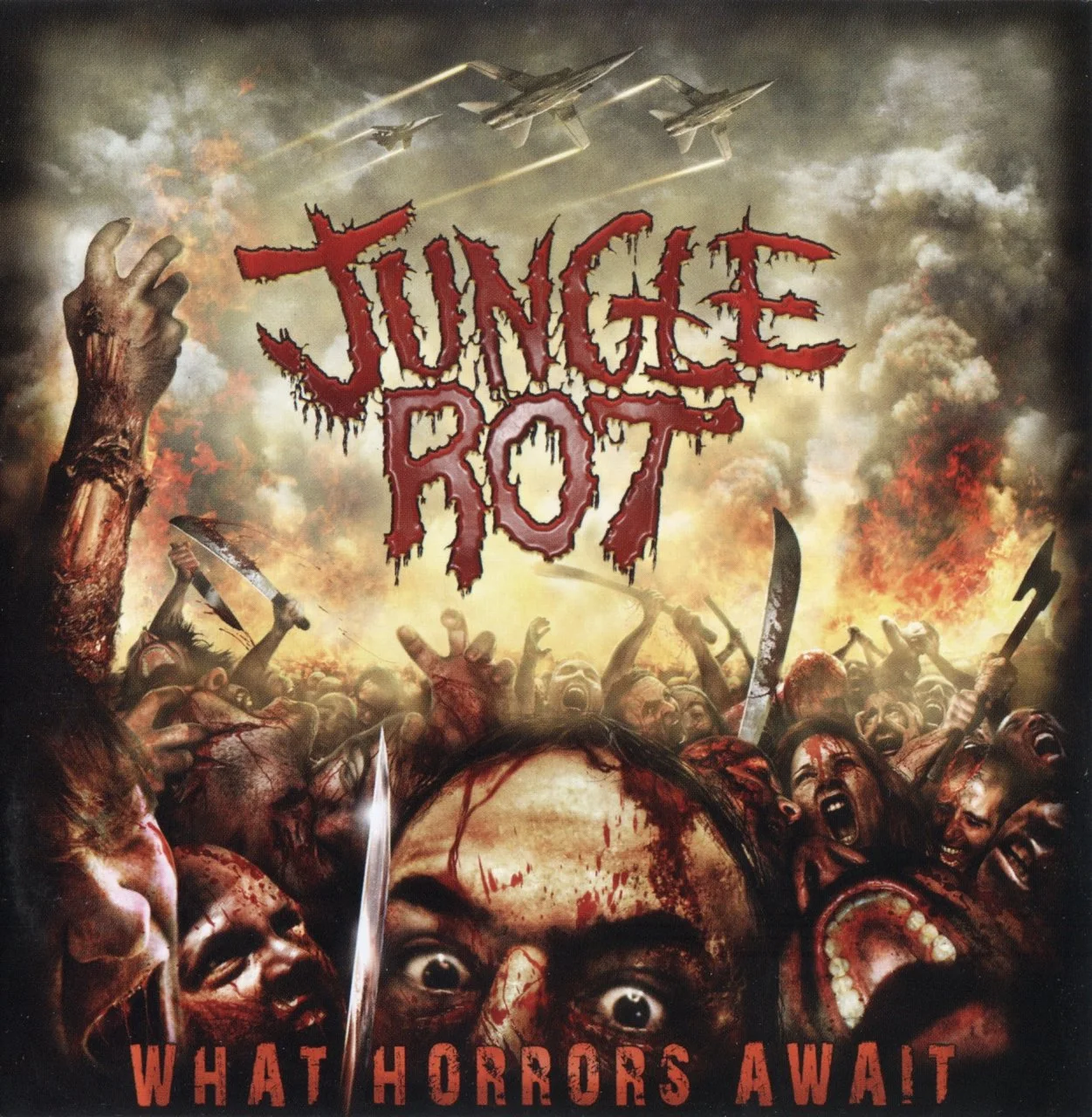 JUNGLE ROT - [ 2009 ] - What Horrors Await - [ FLAC 16-Bit 44.1 kHz ] ** Death Metal - U.S.A. (Kenosha, Wisconsin)
