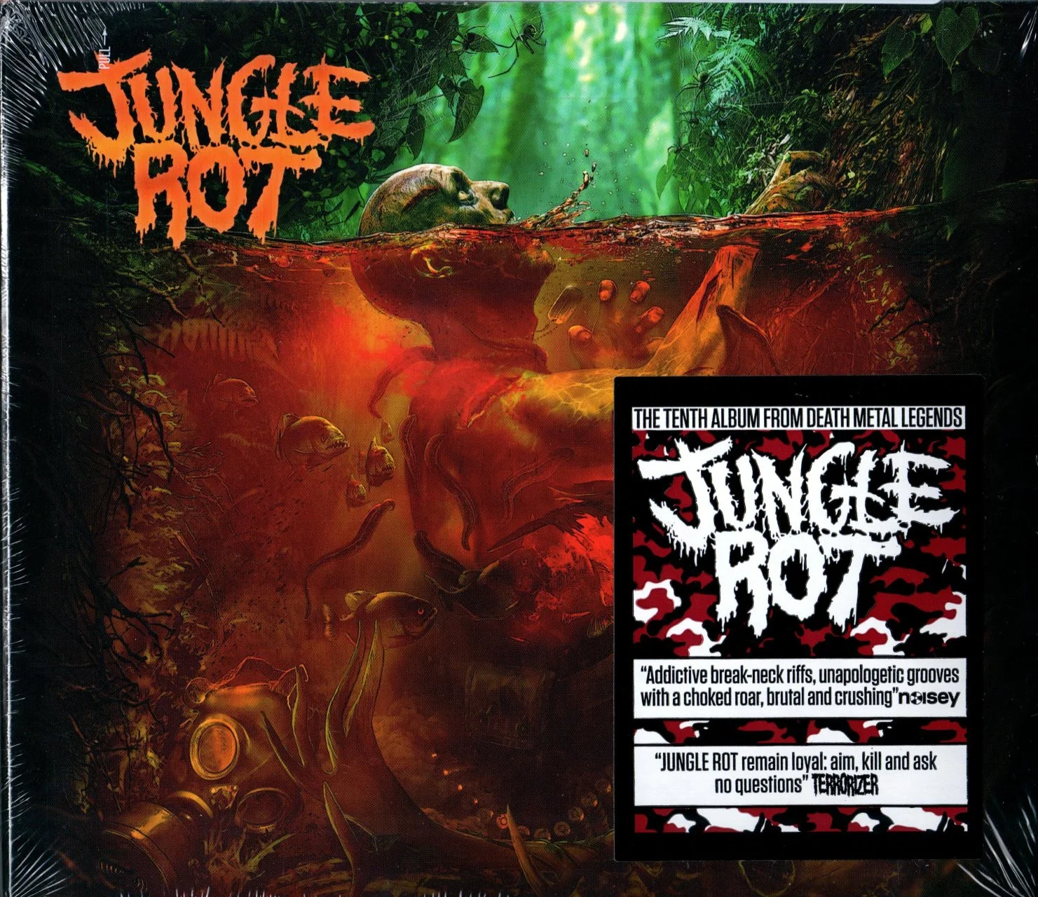 JUNGLE ROT - [ 2018 ] - Jungle Rot - [ FLAC 16-Bit 44.1 kHz ] ** Death Metal - U.S.A. (Kenosha, Wisconsin)