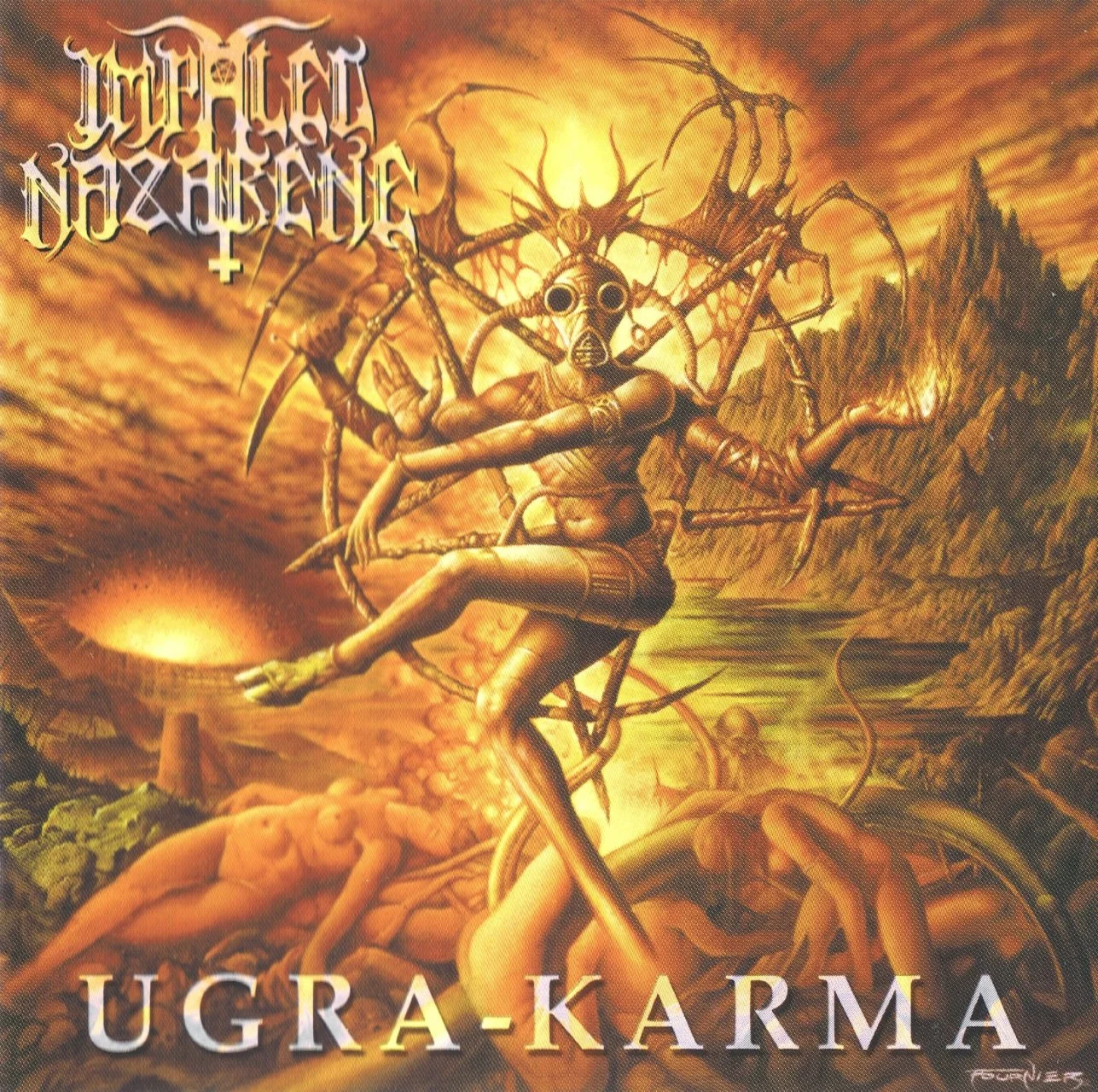 IMPALED NAZARENE - [ 1993 (1998) ] - Ugra - Karma (Osmose OPCD 018 - SPV 084-08792 CD, Re-release) - [ FLAC 16-Bit 44.1 kHz ]