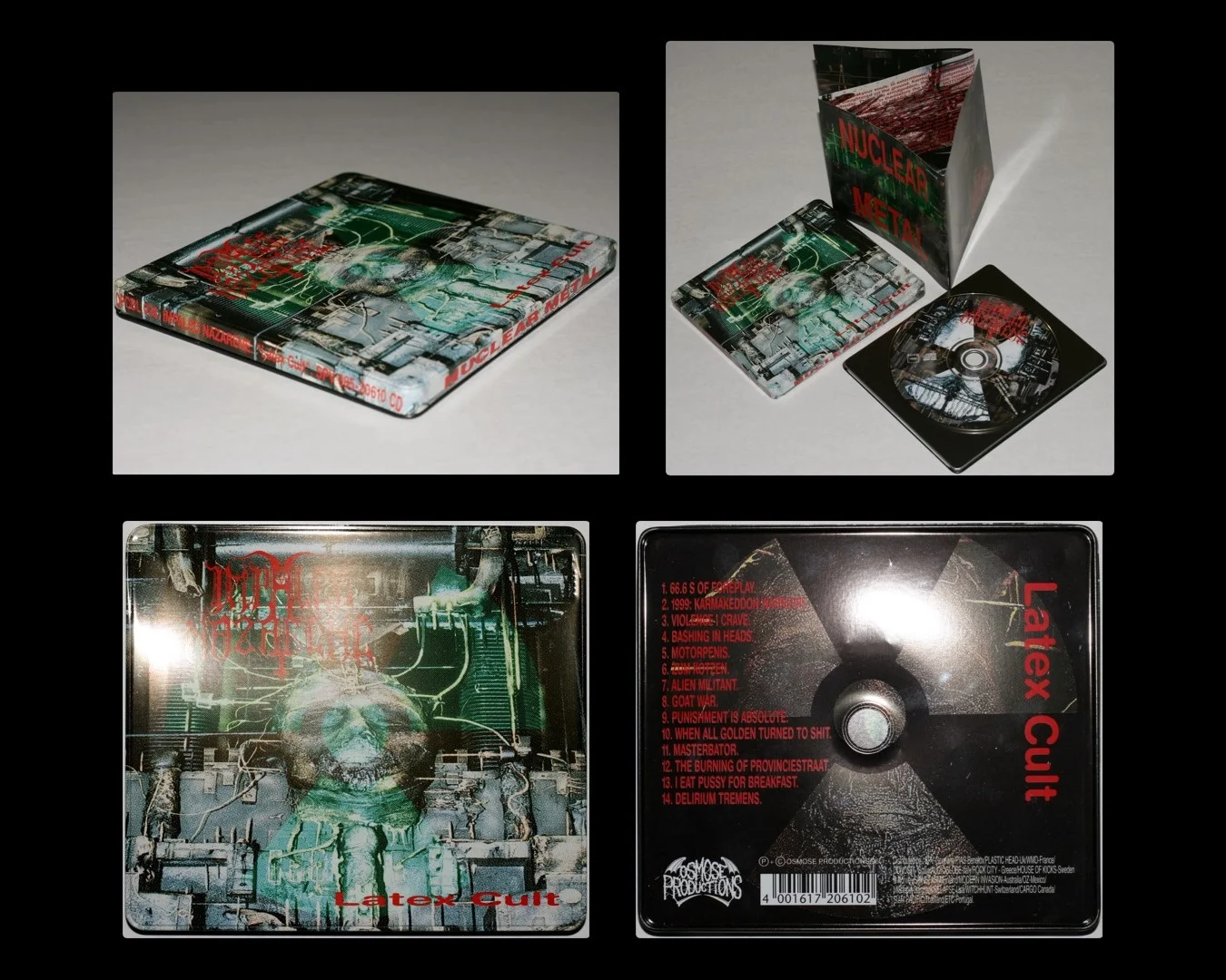 IMPALED NAZARENE - [ 1996 ] - Latex Cult (Osmose Productions OPCDL 038 SPV 085-20610 CD, Limited Edition, Tin Box) - [ FLAC 16-Bit 44.1 kHz ]