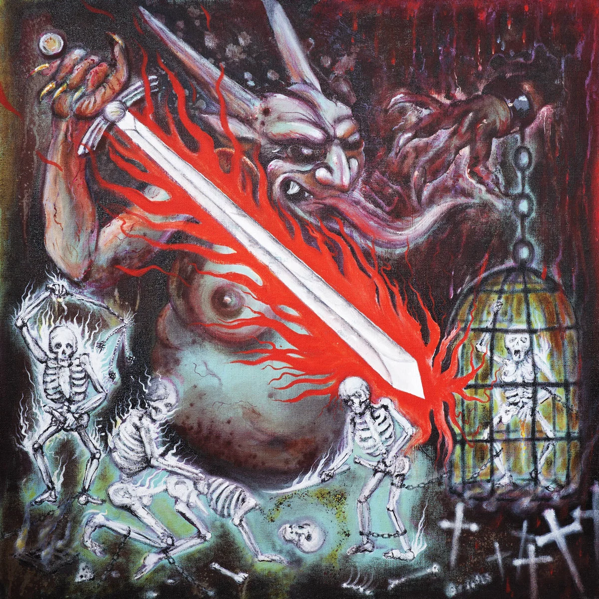 IMPALED NAZARENE - [ 2014 ] - Vigorous And Liberating Death - [ FLAC 16-Bit 44.1 kHz ] ** Black/Blackened Thrash/Crust/Grindcore - Finland