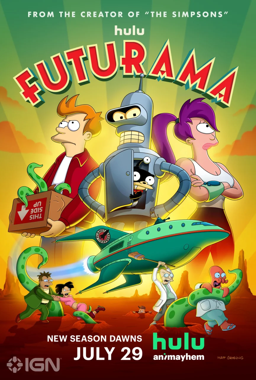 Futurama Season 12 Episode 1 ENSub 720p 1080p