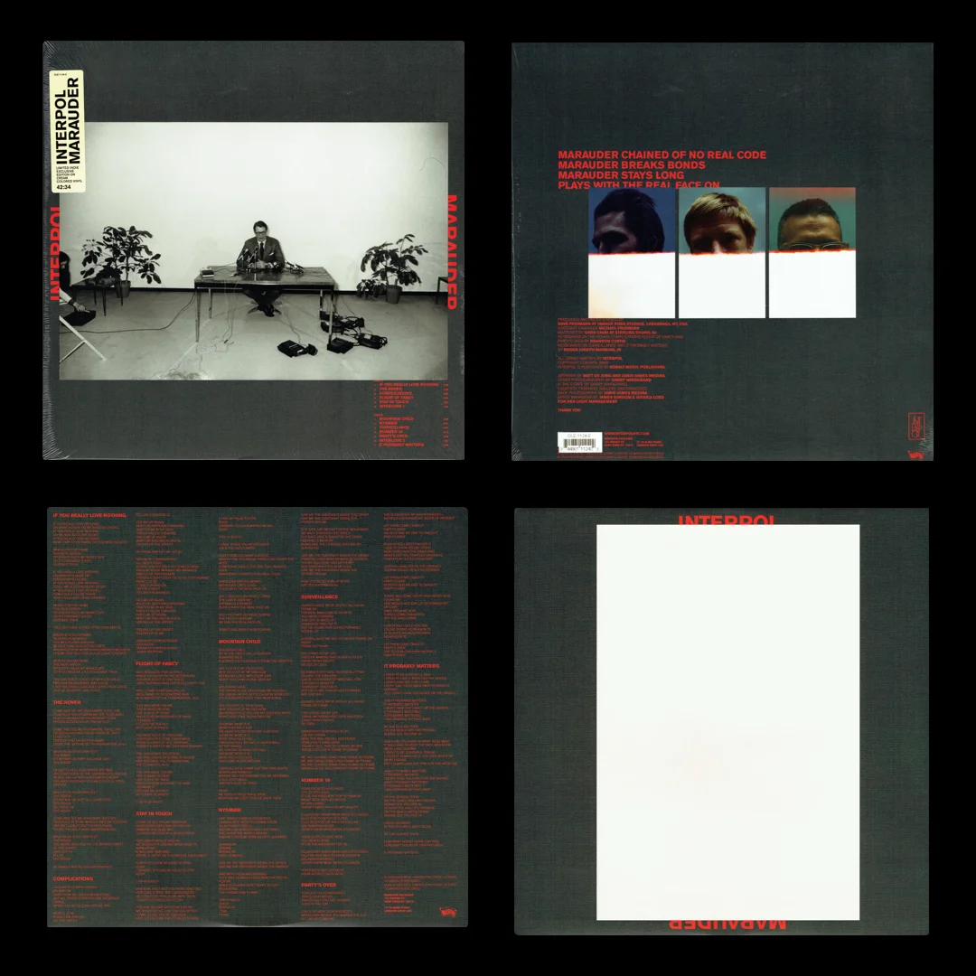 LP/VINYL (Digitized) | HR/HF FLAC 24-Bit 192.0 kHz - INTERPOL - 2018 - Marauder
