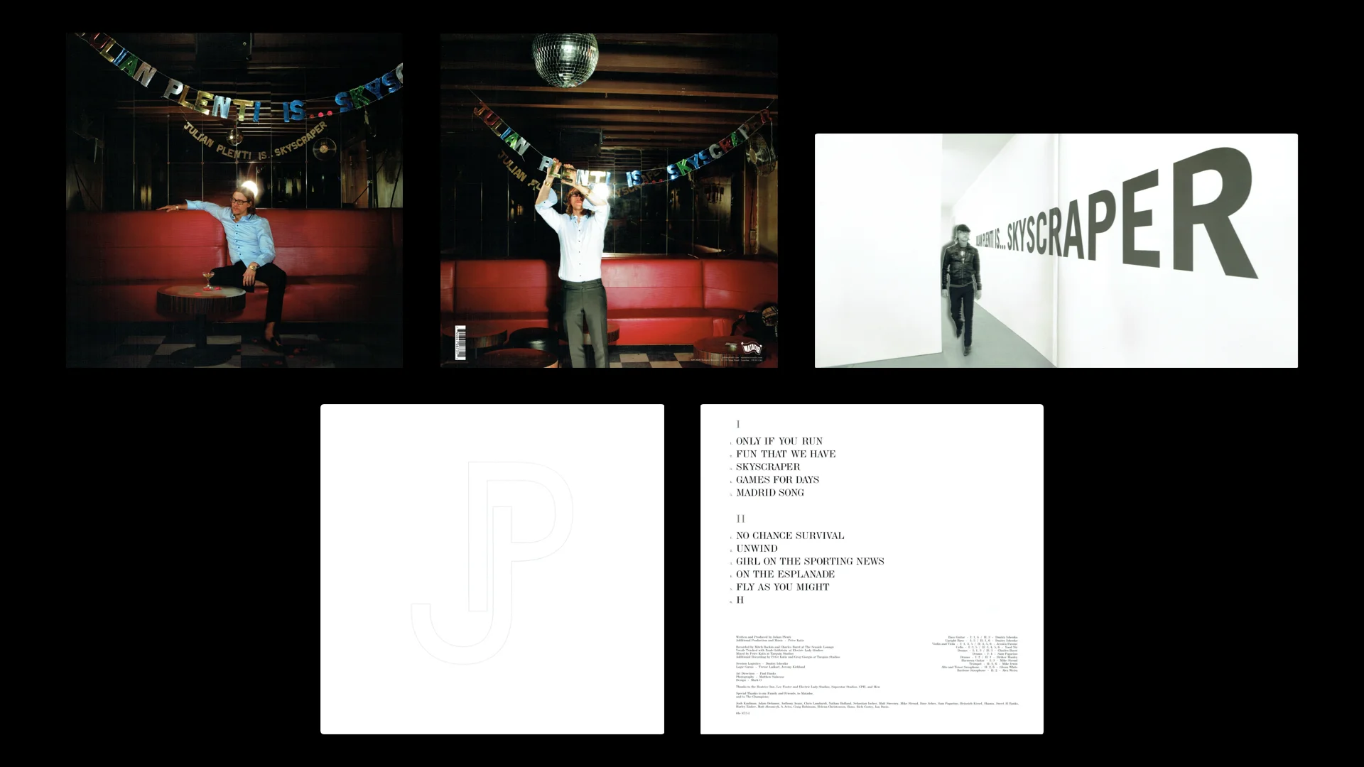LP/VINYL (Digitized) | HR/HF FLAC 24-Bit 192.0 kHz - Julian Plenti - 2009 - Is... Skyscraper (180 Gram)