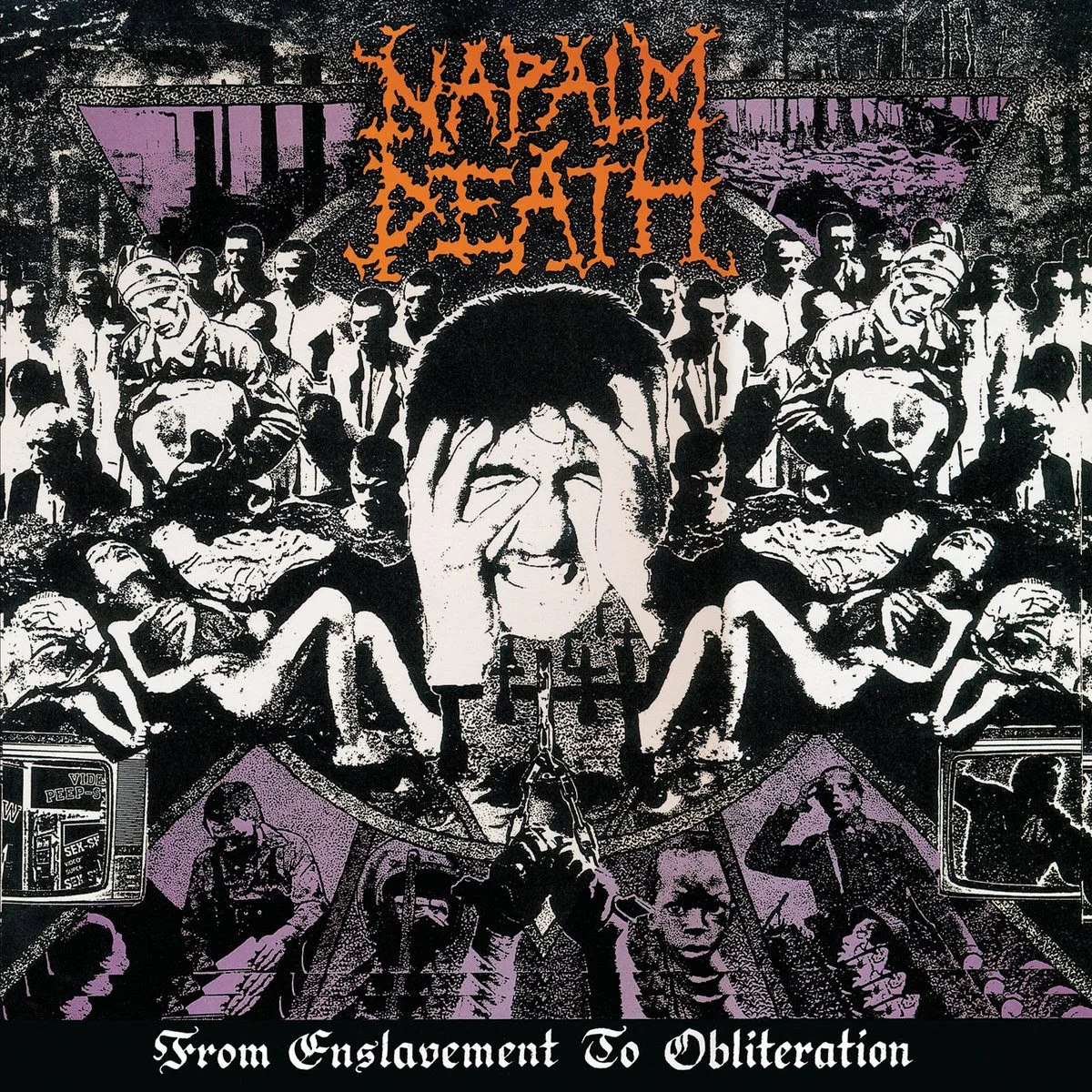 LP/VINYL (Digitized) | HR/HF FLAC 24-Bit 192.0 kHz - NAPALM DEATH - 1988 (2012) - From Enslavement To Obliteration (MOSH008LP1) (Reissue)