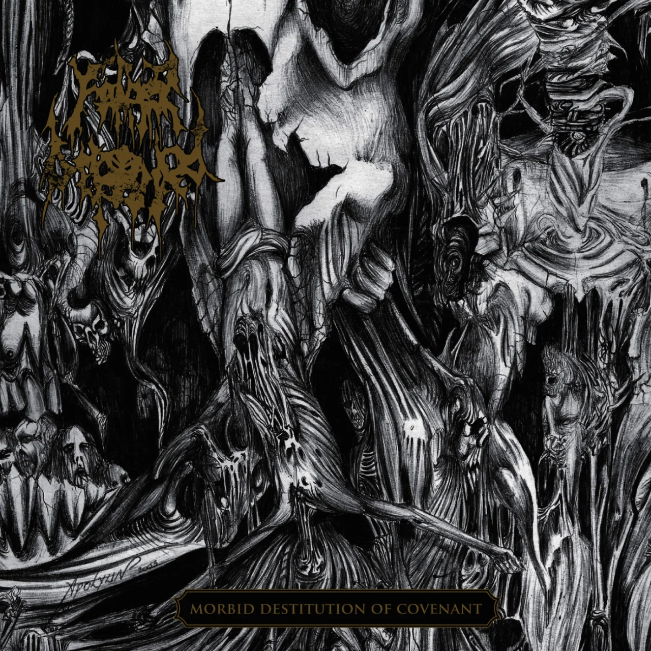 FATHER BEFOULED - 2010 - Morbid Destitution Of Covenant - [ FLAC 16-Bit 44.1 kHz ] ** Death Metal (A blend of OSDM & Blackened Doom..)