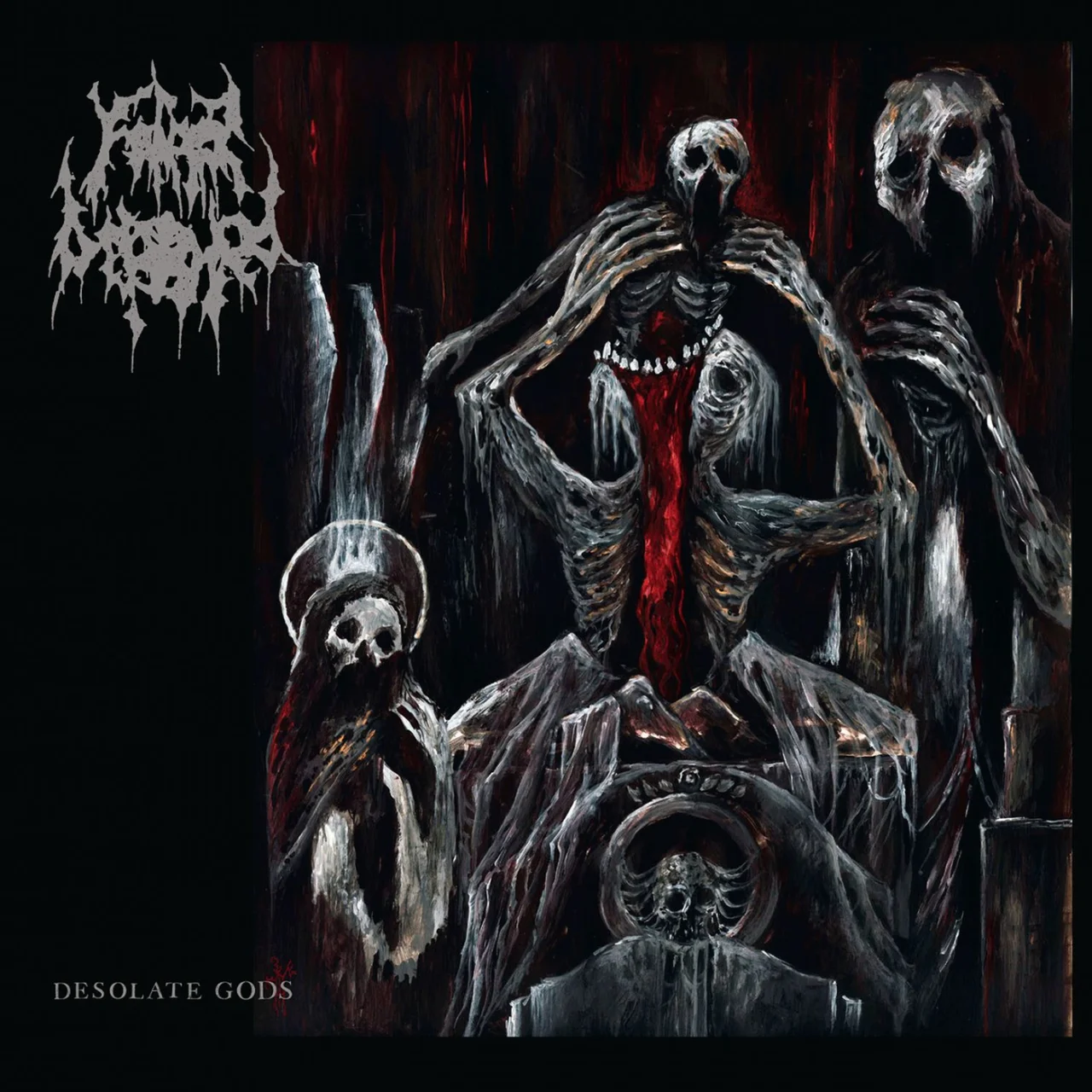 FATHER BEFOULED - 2017 - Desolate Gods - [ FLAC 16-Bit 44.1 kHz ] ** Death Metal (A blend of OSDM & Blackened Doom..)