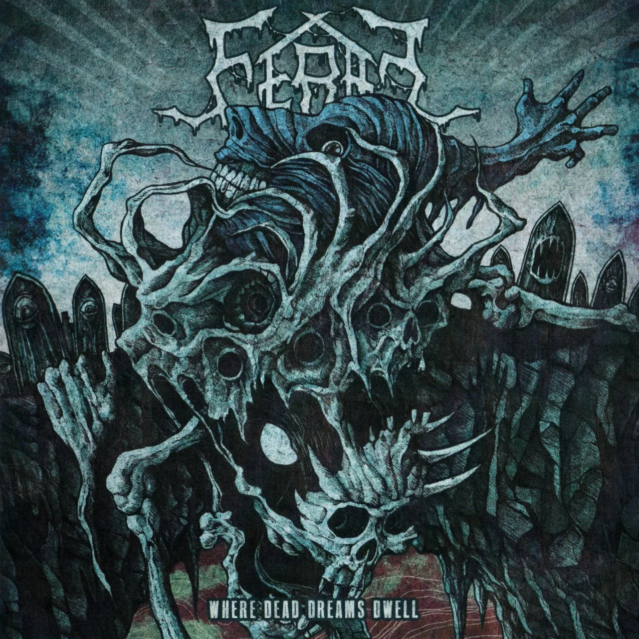FERAL - 2015 - Where Dead Dreams Dwell (750A440A) - [ FLAC 16-Bit 44.1 kHz ] ** Death Metal - Sweden (Skellefteå, Västerbotten)