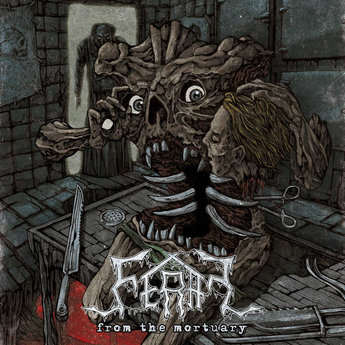 FERAL - 2016 - From The Mortuary (Mini-Album) (4C057D06) - [ FLAC 16-Bit 44.1 kHz ] ** Death Metal - Sweden (Skellefteå, Västerbotten)