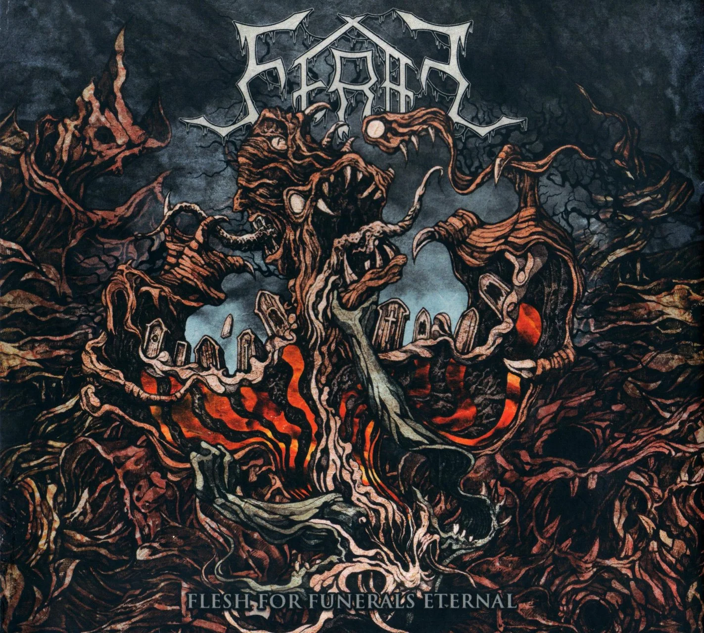 FERAL - 2018 - Flesh For Funerals Eternal (7F09A20A) - [ FLAC 16-Bit 44.1 kHz ] ** Death Metal - Sweden (Skellefteå, Västerbotten)