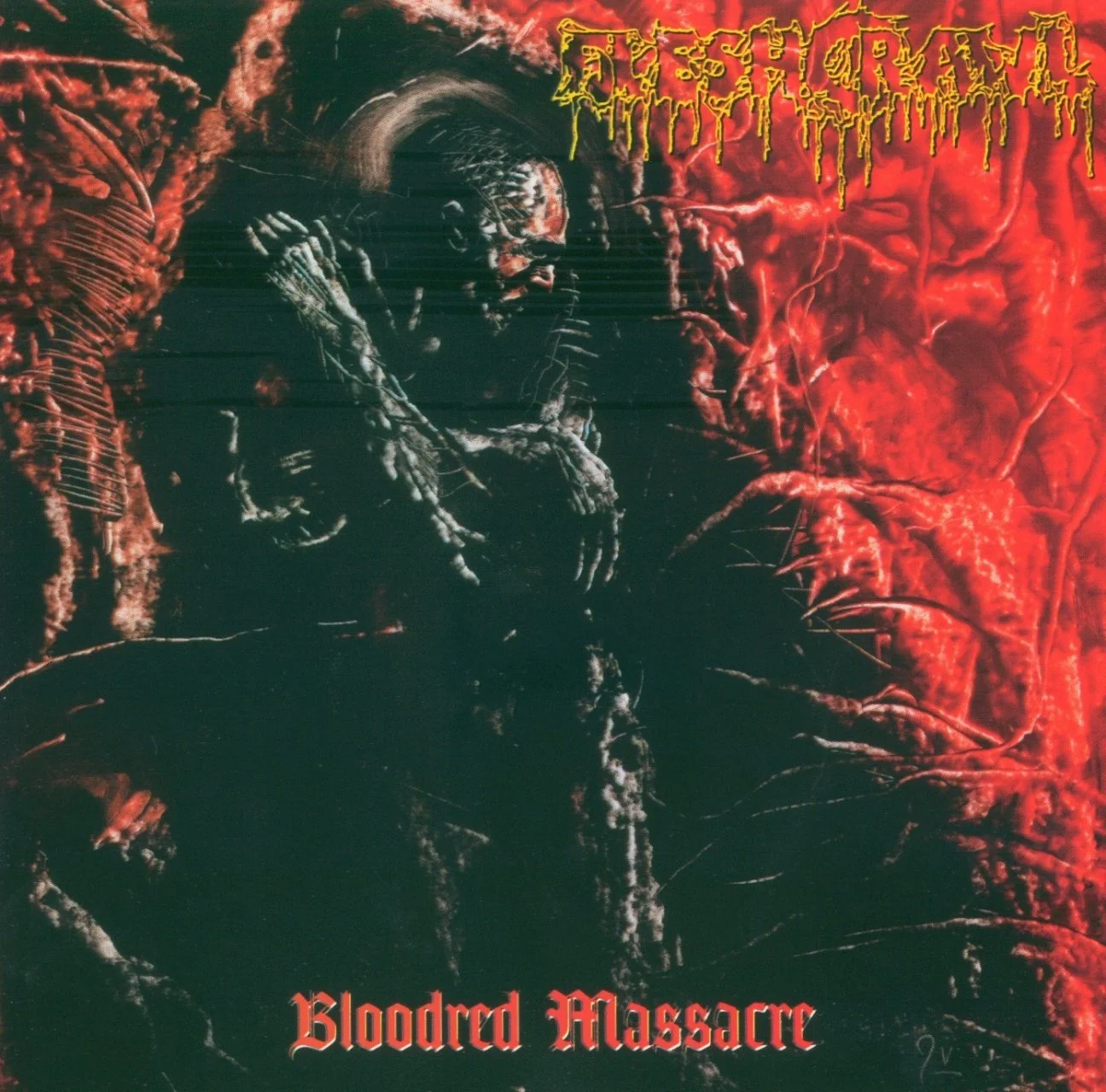 FLESHCRAWL - 1997 - Bloodred Massacre (6A07F309) (Black Mark Production  BMCD 122, 4012743012222/602276012222, Germany) - [ FLAC 16-Bit 44.1 kHz ]