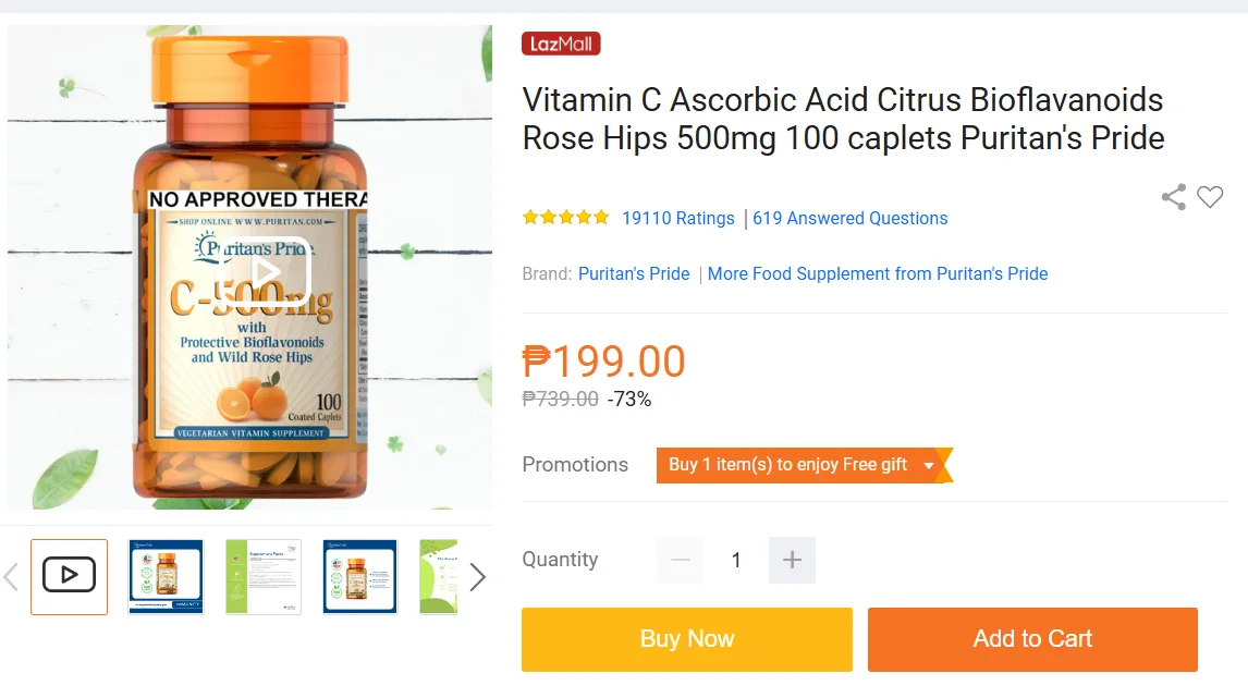Puritan's Pride Vitamin C.webp