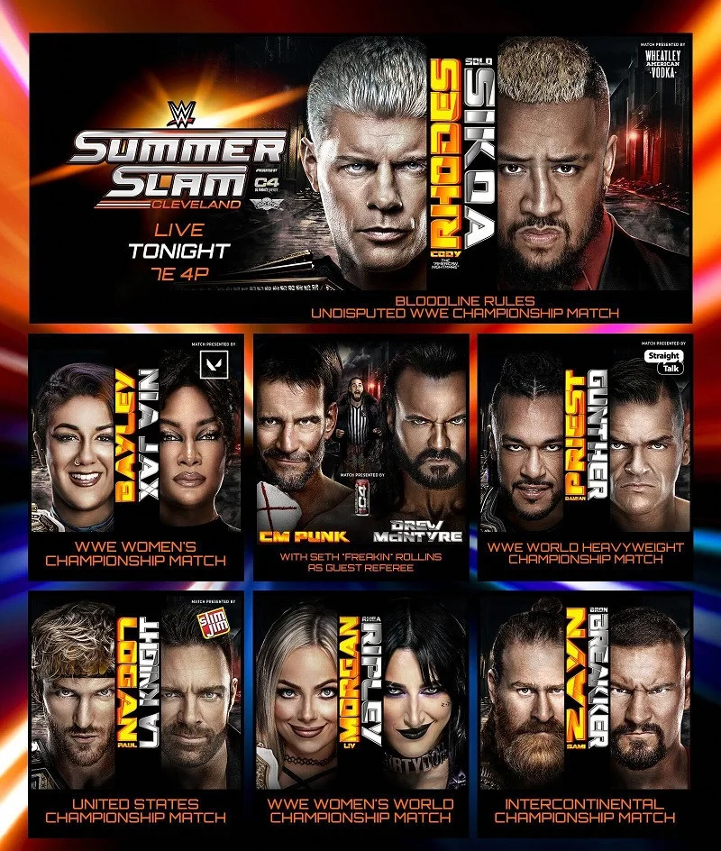 WWE SummerSlam 2024 720p WEB-DL 2CH x265 HEVC-PSA