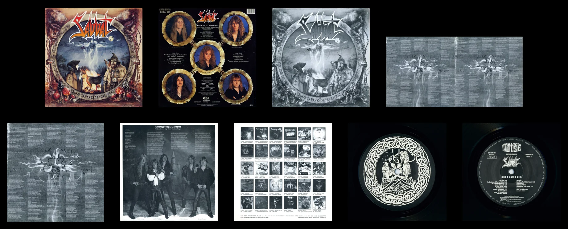 LP/VINYL (Digitized) | HR/HF FLAC 24-Bit 192.0 kHz - SABBAT - 1989 - Dreamweaver