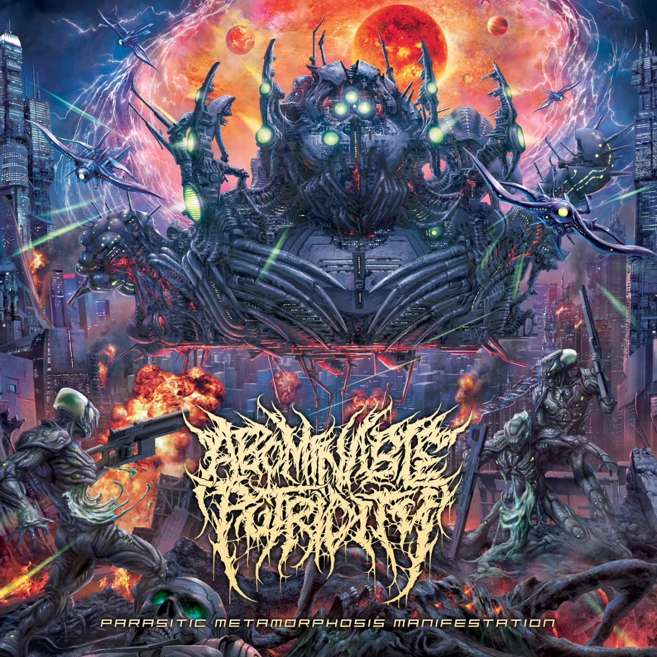 ABOMINABLE PUTRIDITY - 2021 - Parasitic Metamorphosis Manifestation - [ FLAC 16-Bit 44.1 kHz ]