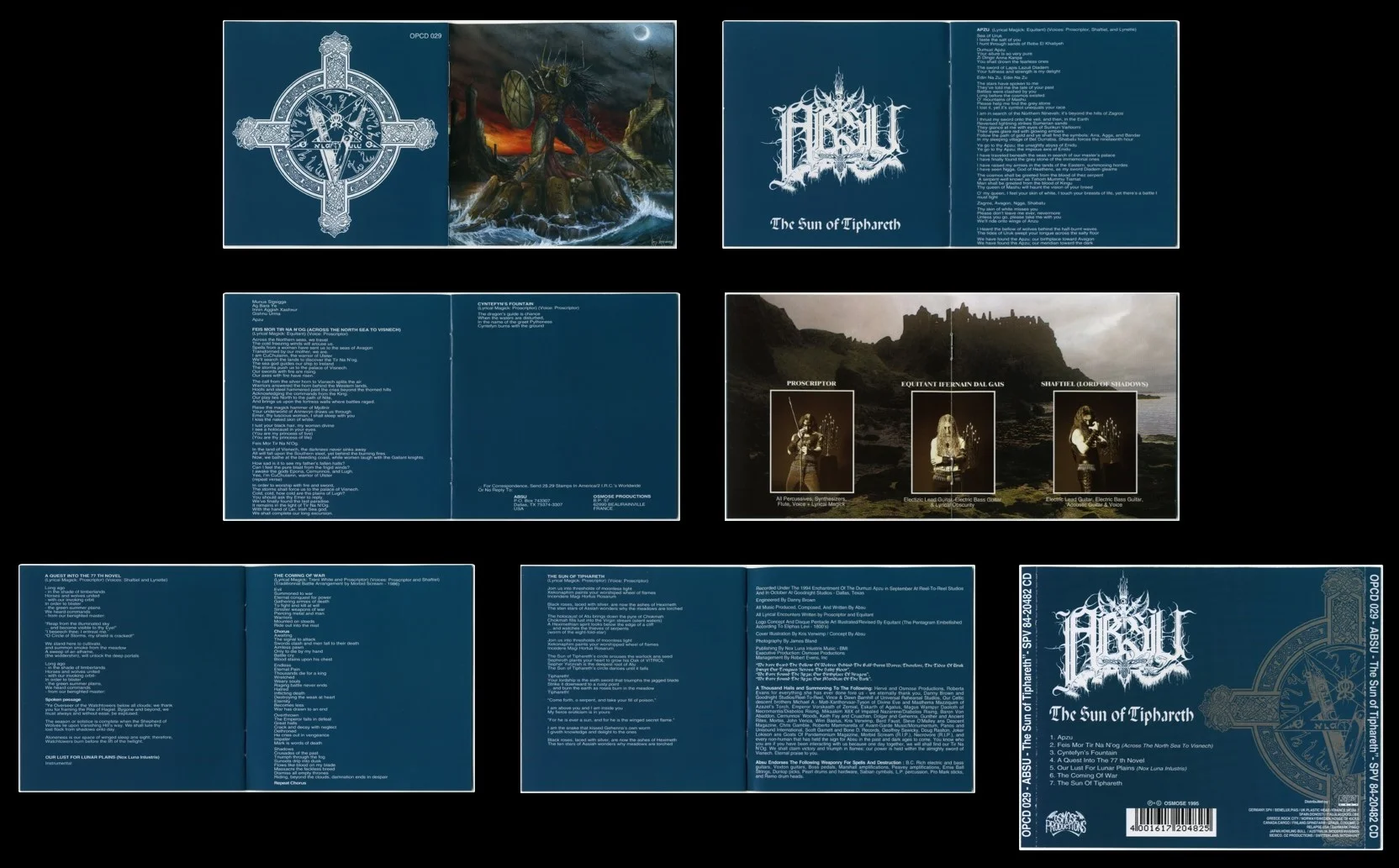 ABSU - 1995 - The Sun Of Tiphareth (5B0A1D07) - [ FLAC 16-Bit 44.1 kHz ]
