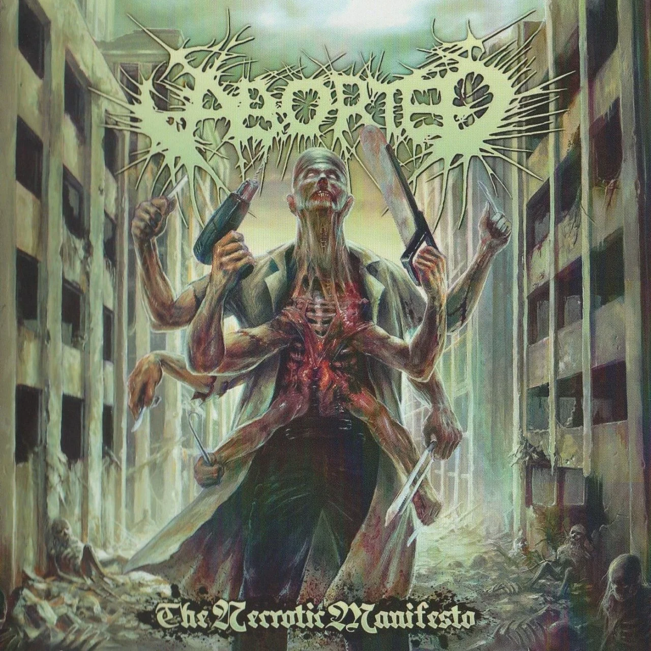 [ Hi-Res TR24 OF ] - ABORTED - 2014 - The Necrotic Manifesto - [ FLAC 24-Bit 44.1 kHz ]