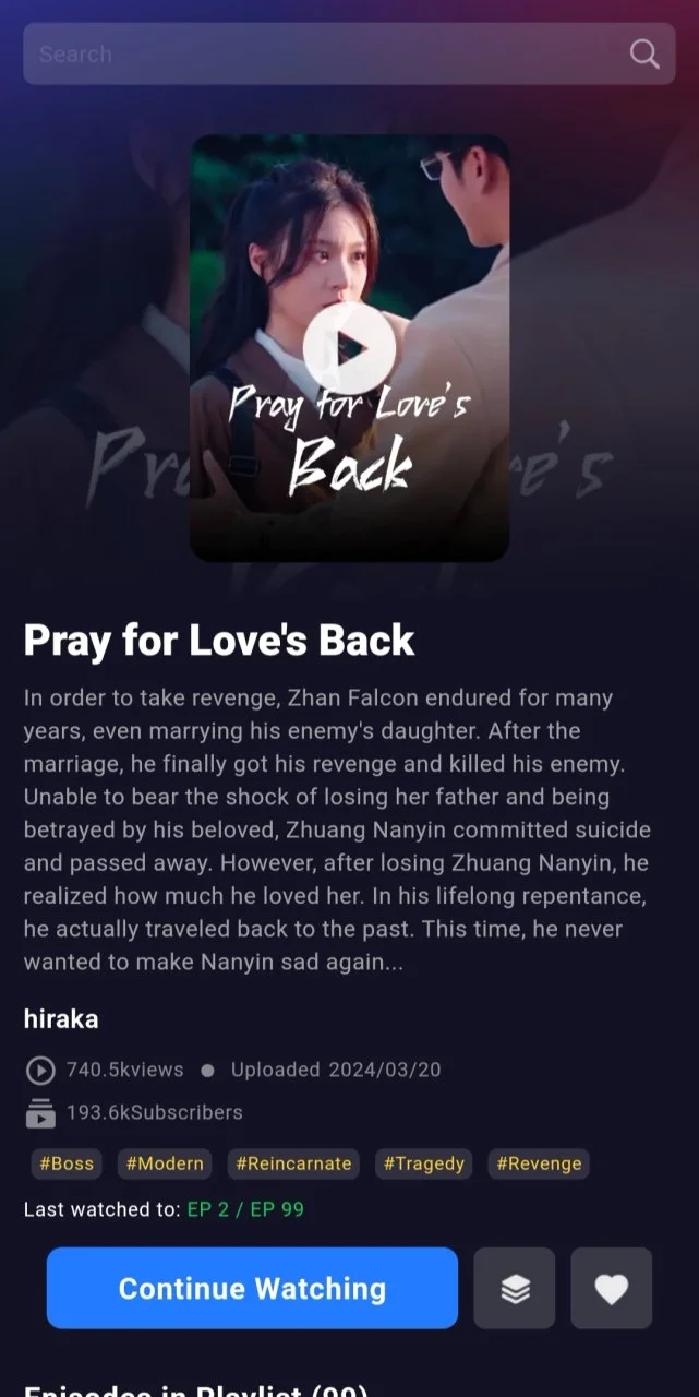 Love's Encore / Pray for Love's Back Episode