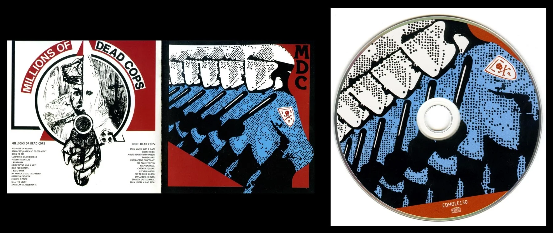 M.D.C. (MDC, Millions Of Dead Cops) - 1982, 1988 (2005) - Millions Of Dead Cops / More Dead Cops (Compilation, Reissue) - [ FLAC 16-Bit 44.1 kHz ]