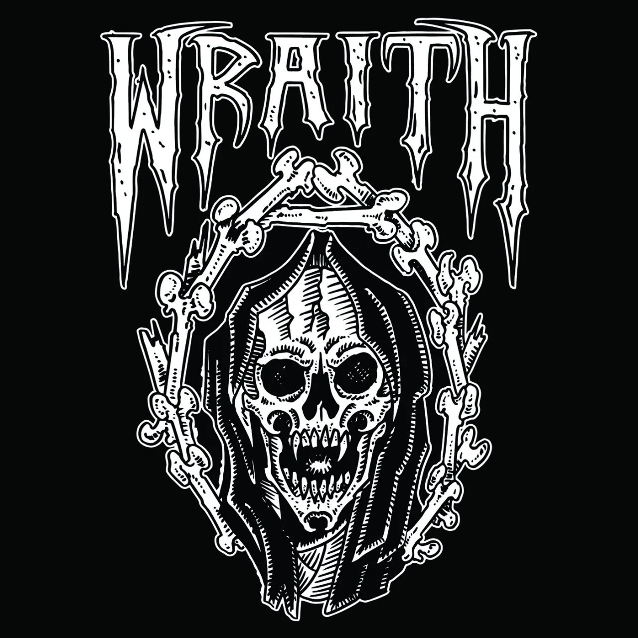 WRAITH - 2017 - Wraith (EP) - [ FLAC 16-Bit 44.1 kHz ] ** NO B.S. SPEED & THRASH (Blackened Speed/Blackened Thrash) - U.S.A. (Indiana)