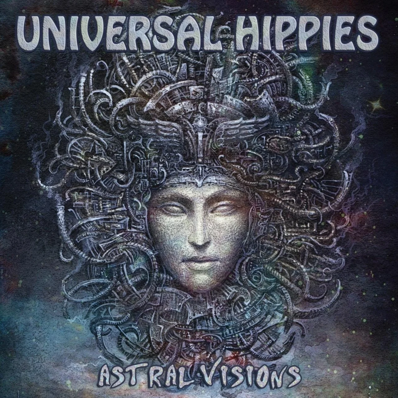 UNIVERSAL HIPPIES - 2019 - Astral Visions - [ FLAC 16-Bit 44.1 kHz ]