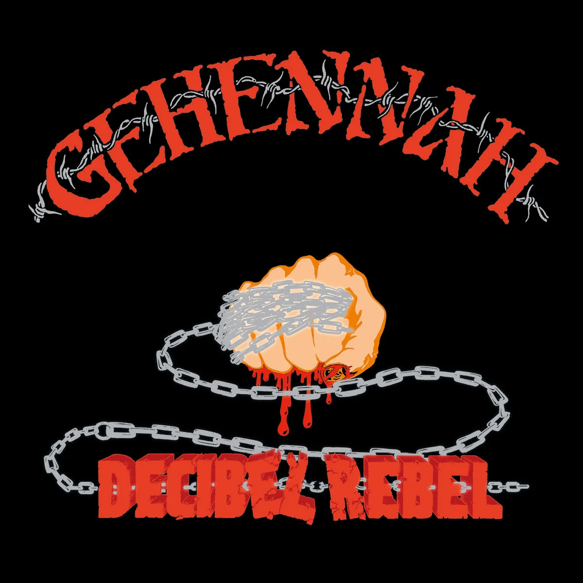 GEHENNAH - 1997 - Decibel Rebel (9C07CD0C) - [ FLAC 16-Bit 44.1 kHz ] ** Thrash Metal/Blackened Thrash Metal - Sweden (Forshaga, Värmland)