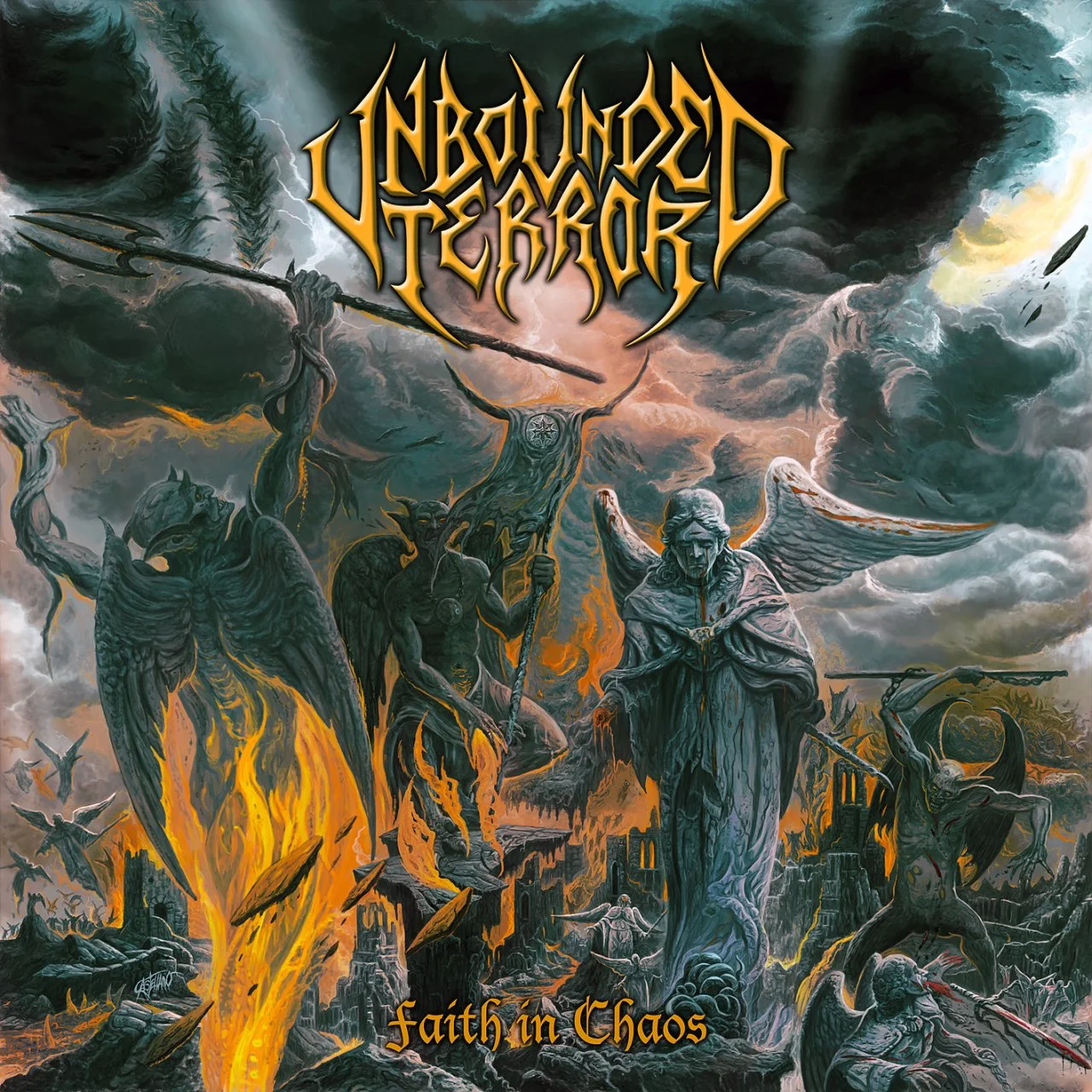 UNBOUNDED TERROR - 2020 - Faith In Chaos - [ FLAC 16-Bit 44.1 kHz ]