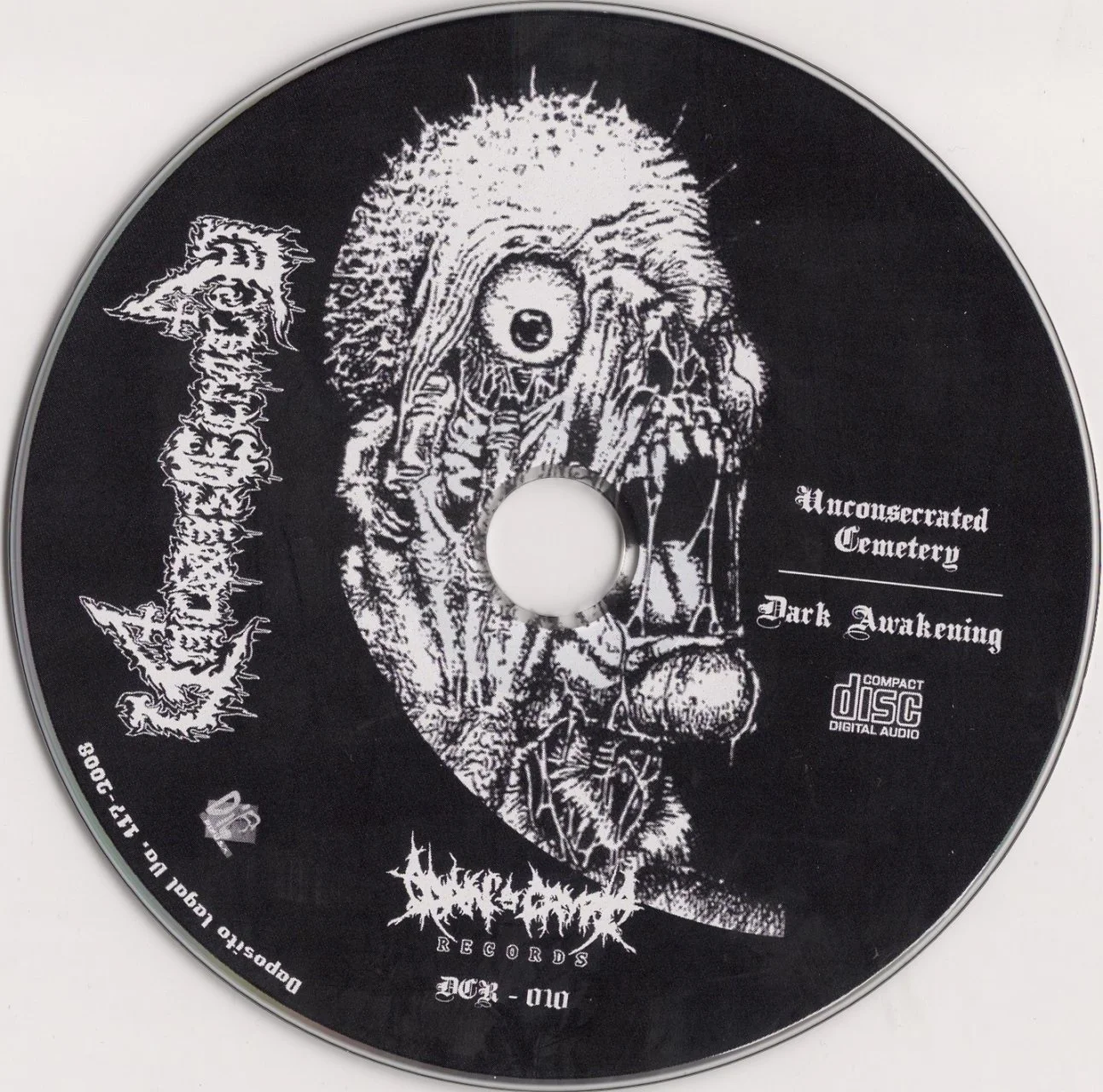 UNCONSECRATED - 2008 - Unconsecrated Cemetery Demo 1 (2006) / Dark Awakening Demo 2 (2007) (Compilation)