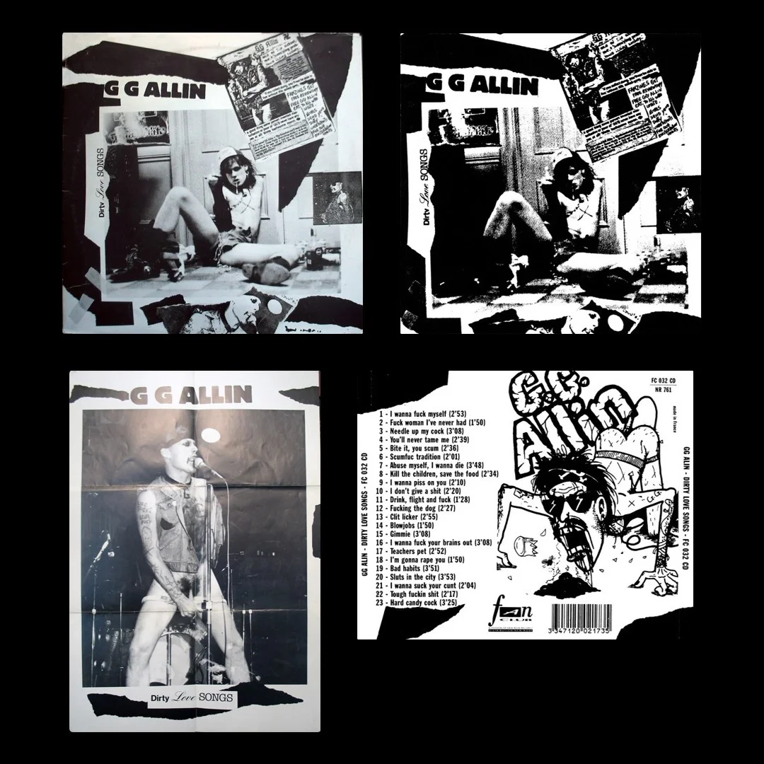 GG Allin - 1987 - Dirty Love Songs (Compilation) - [ FLAC 16-Bit 44.1 kHz ]