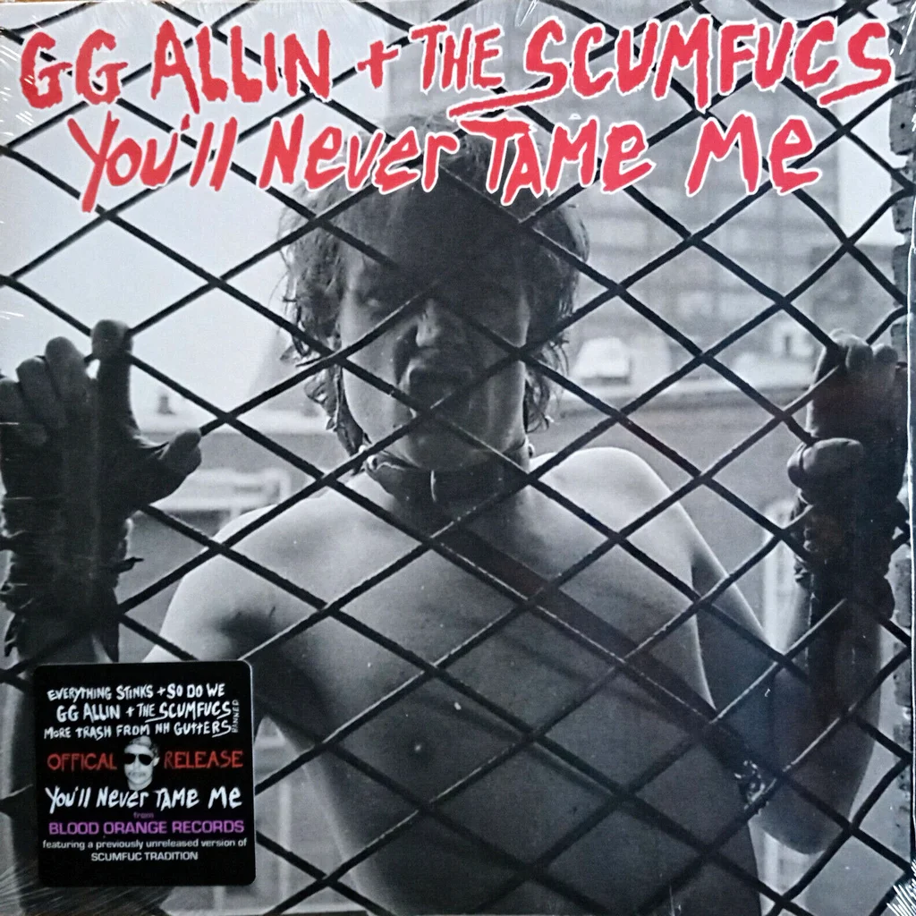 LP/VINYL (Digitized) | FLAC 24-Bit 96.0 kHz - GG Allin & The Scumfucs - 2019 - You'll Never Tame Me (Club Edition, Reissue, Remastered, Remixed)