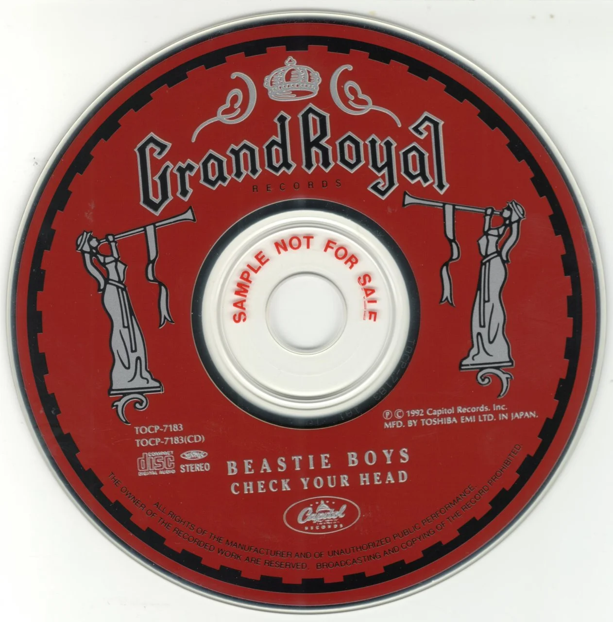 BEASTIE BOYS - 1992 - Check Your Head - [ FLAC 16-Bit 44.1 kHz ]